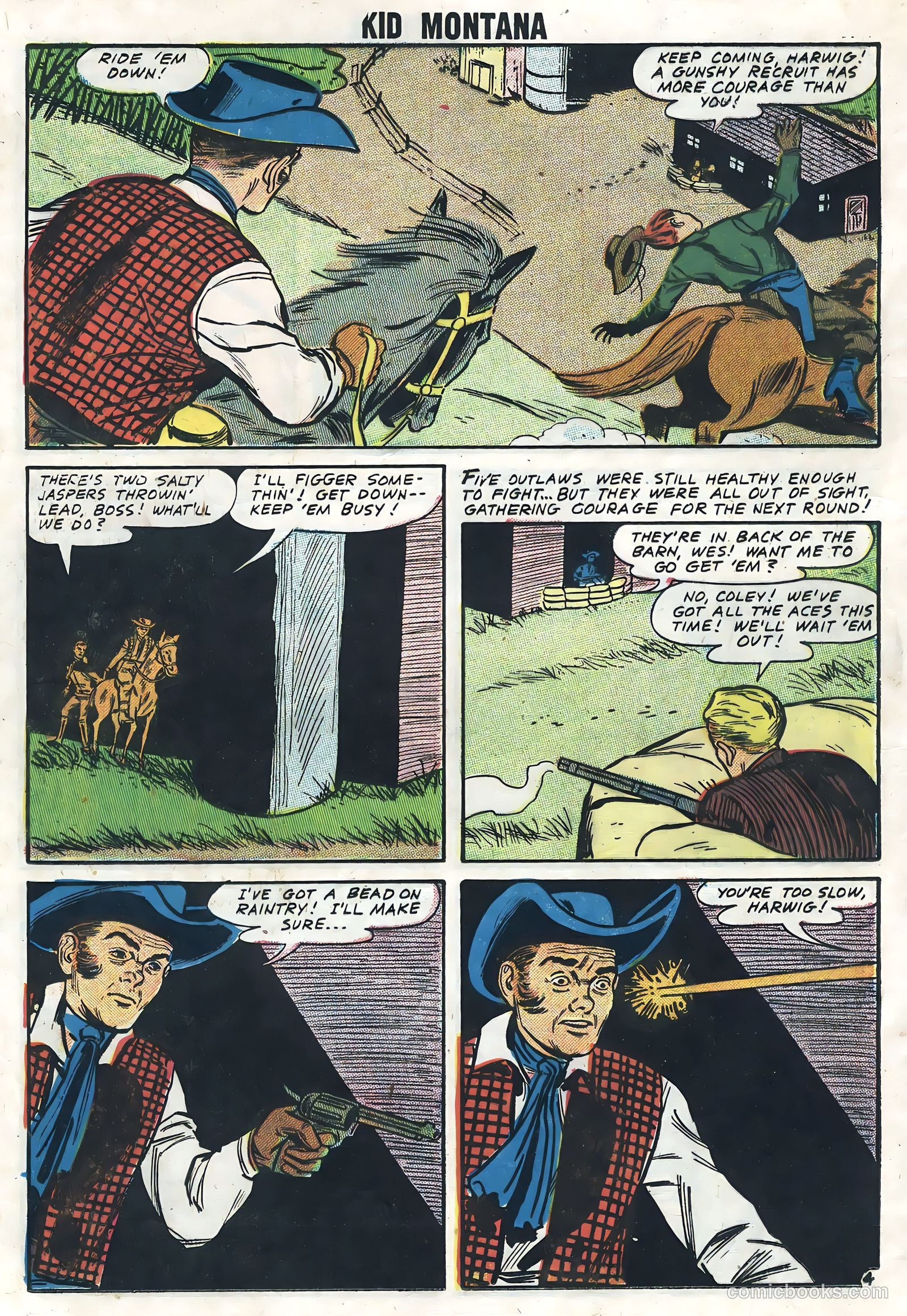 Kid Montana #11 (1958) — page 24 of 36