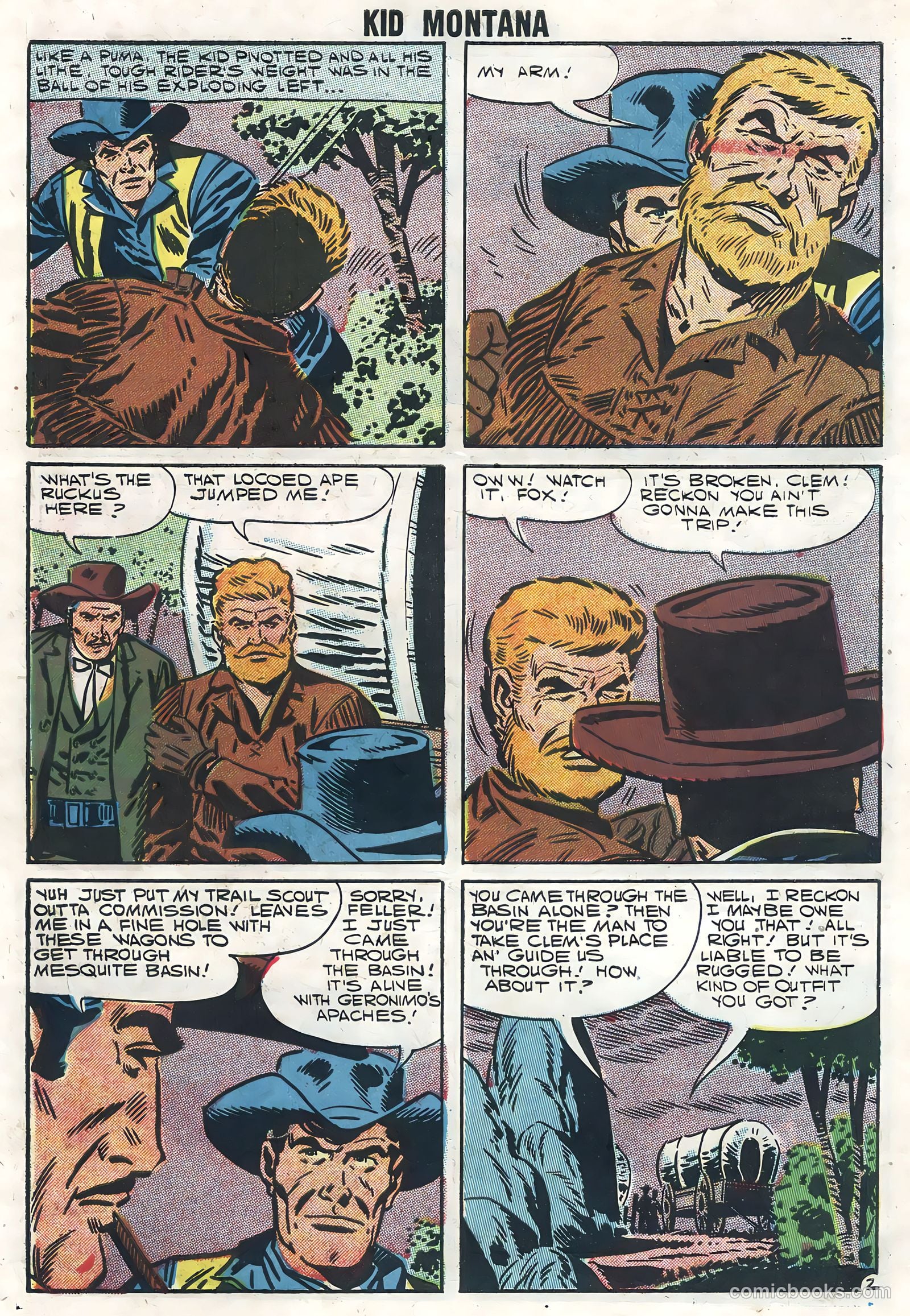 Kid Montana #11 (1958) — page 27 of 36