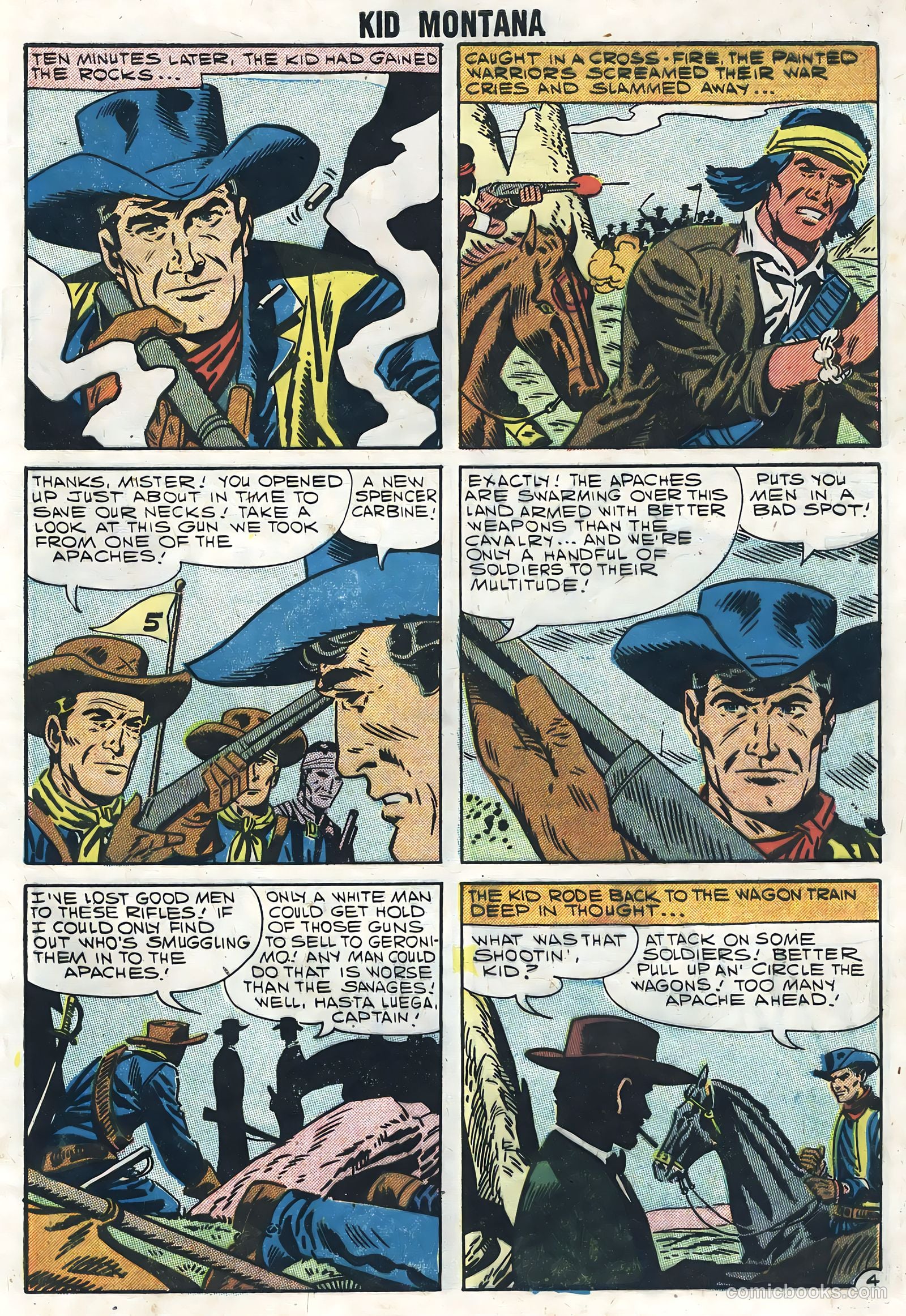 Kid Montana #11 (1958) — page 29 of 36