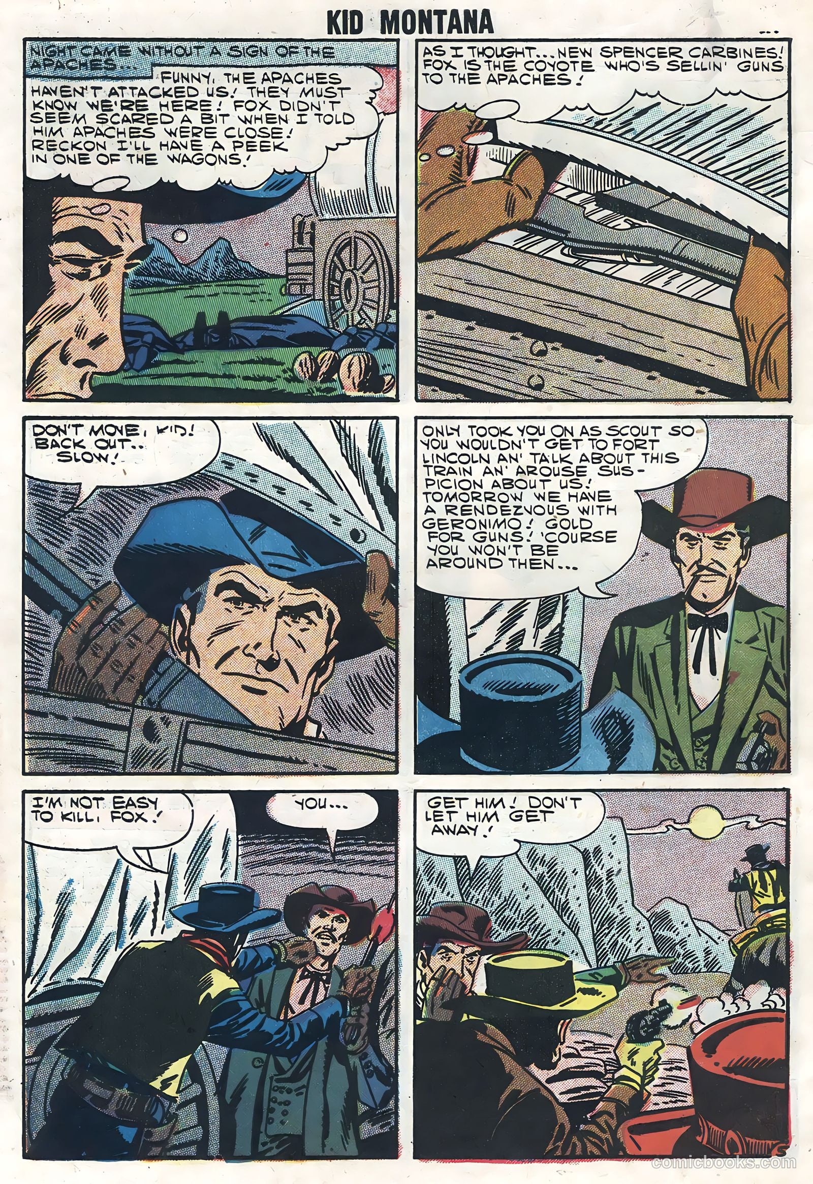 Kid Montana #11 (1958) — page 30 of 36