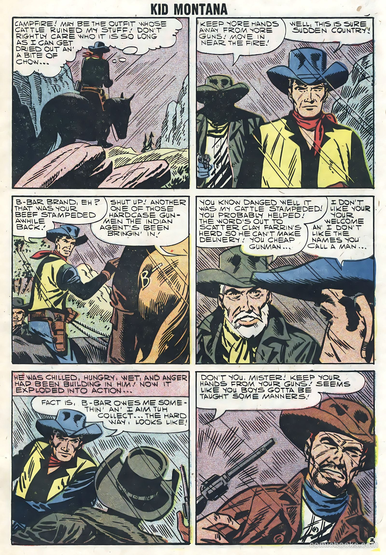 Kid Montana #12 (1958) — page 5 of 36