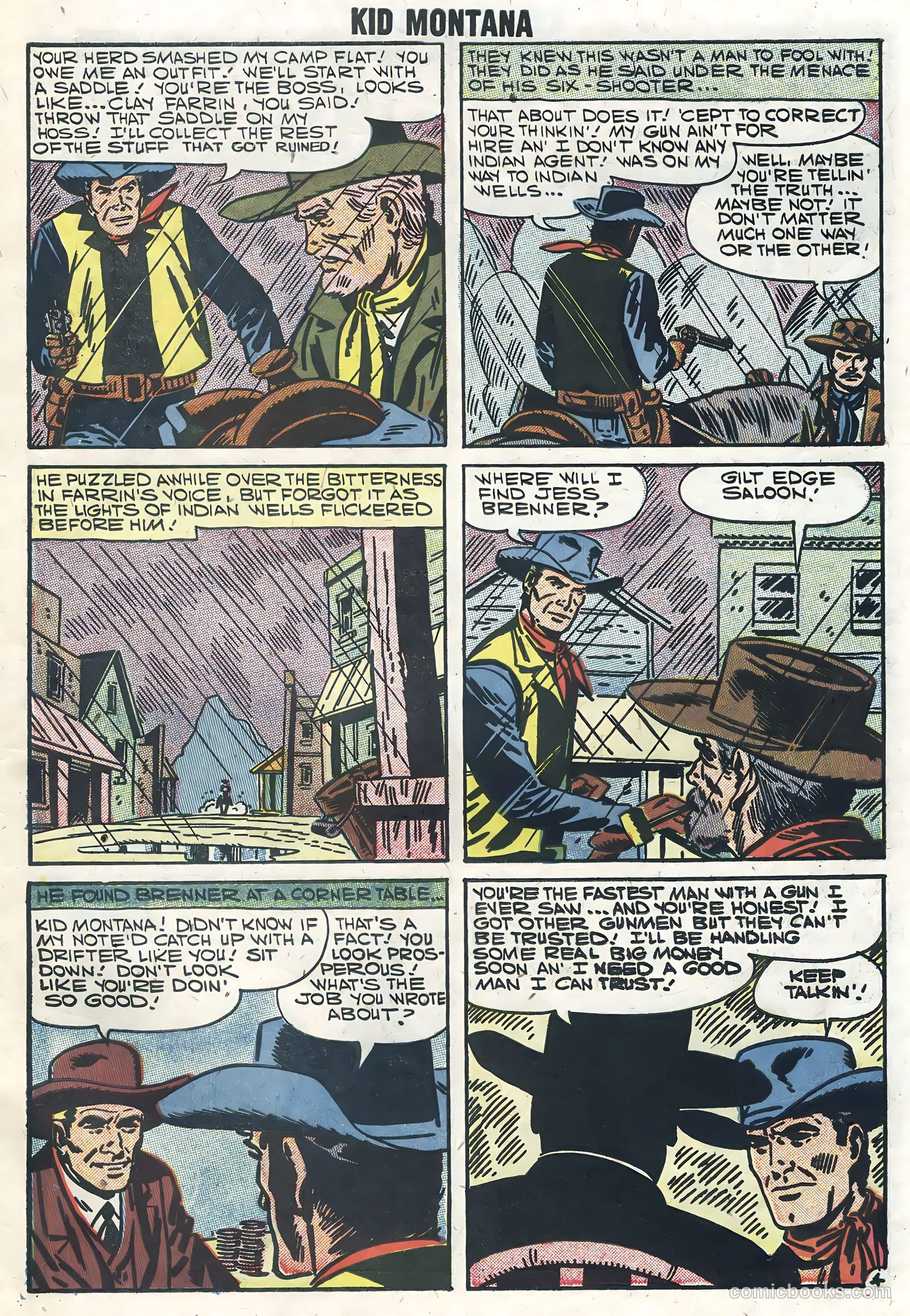Kid Montana #12 (1958) — page 7 of 36
