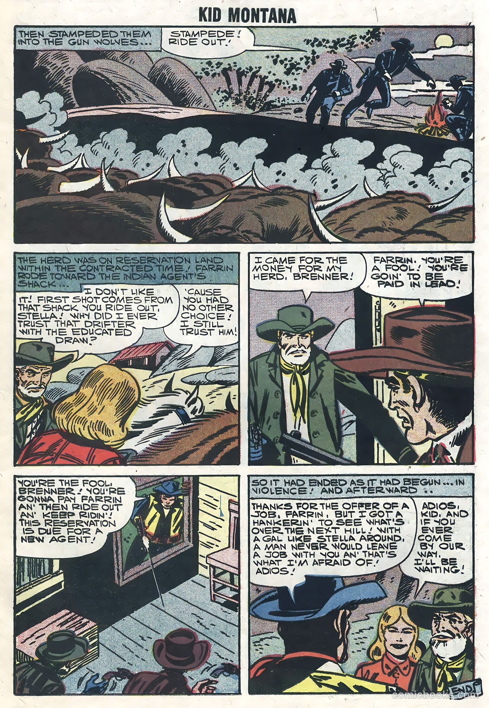 Kid Montana #12 (1958) — page 11 of 36