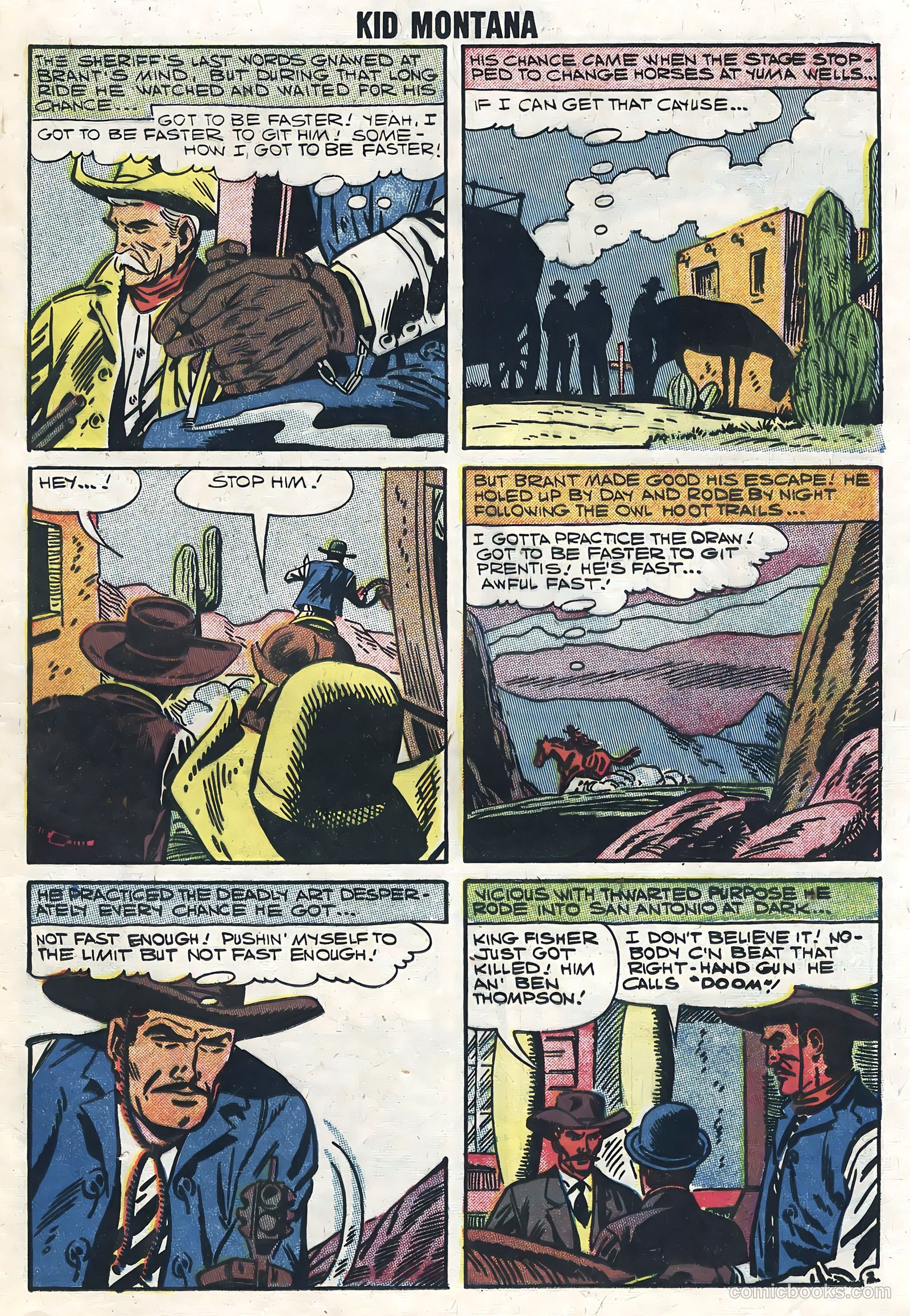 Kid Montana #12 (1958) — page 13 of 36