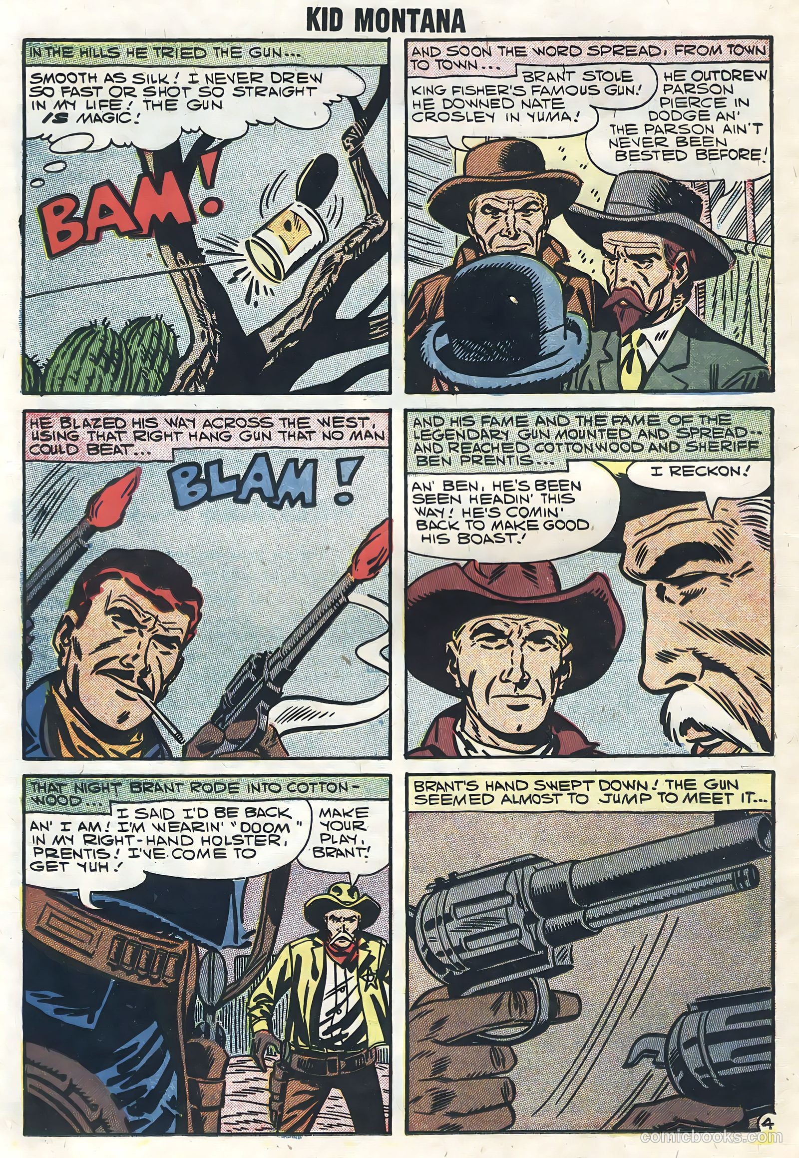 Kid Montana #12 (1958) — page 16 of 36