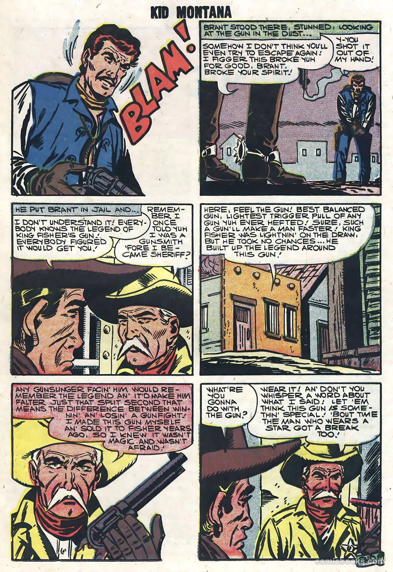Kid Montana #12 (1958) — page 17 of 36
