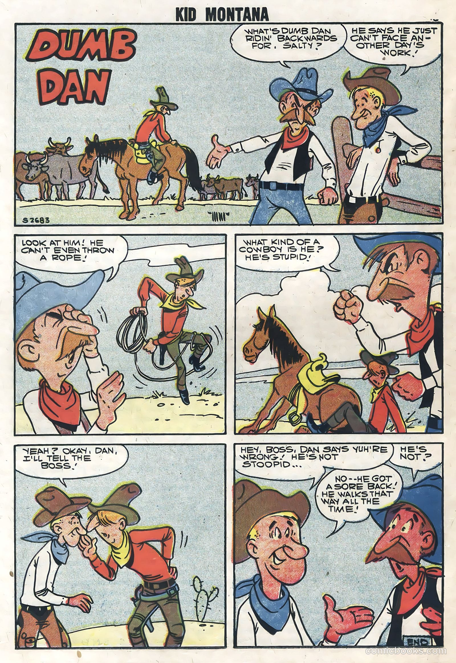 Kid Montana #12 (1958) — page 20 of 36