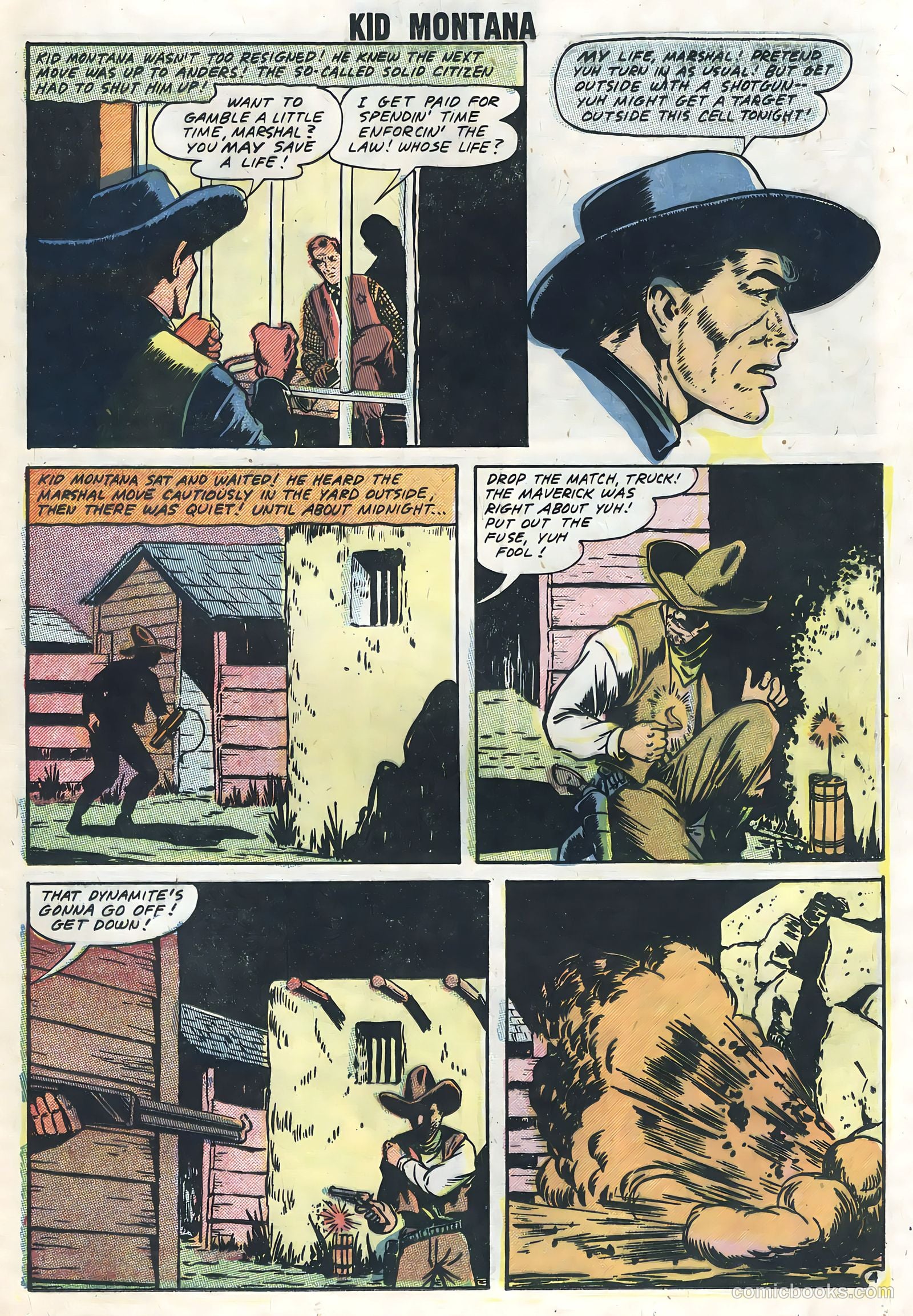Kid Montana #12 (1958) — page 25 of 36