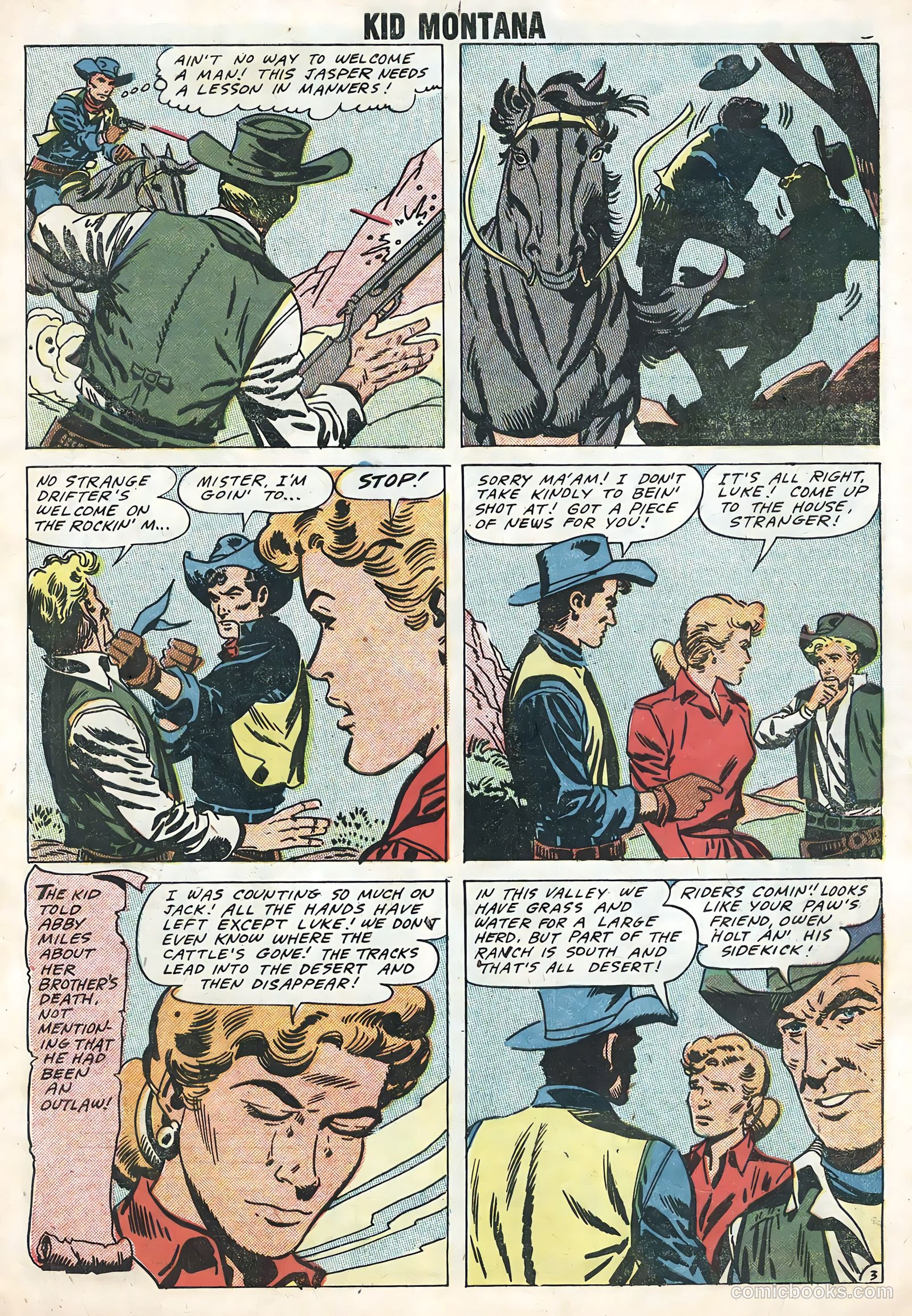 Kid Montana #13 (1958) — page 5 of 36