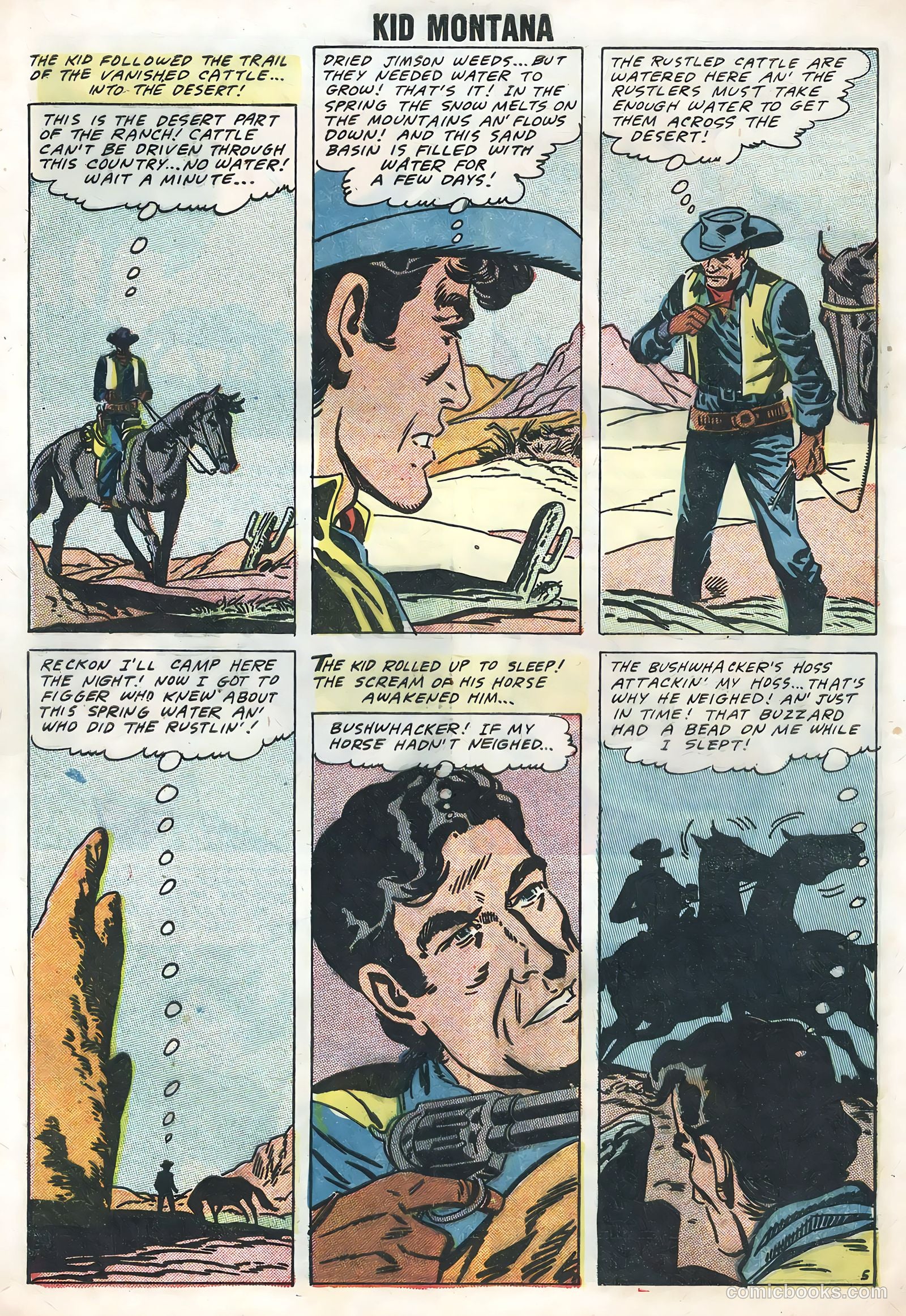 Kid Montana #13 (1958) — page 8 of 36