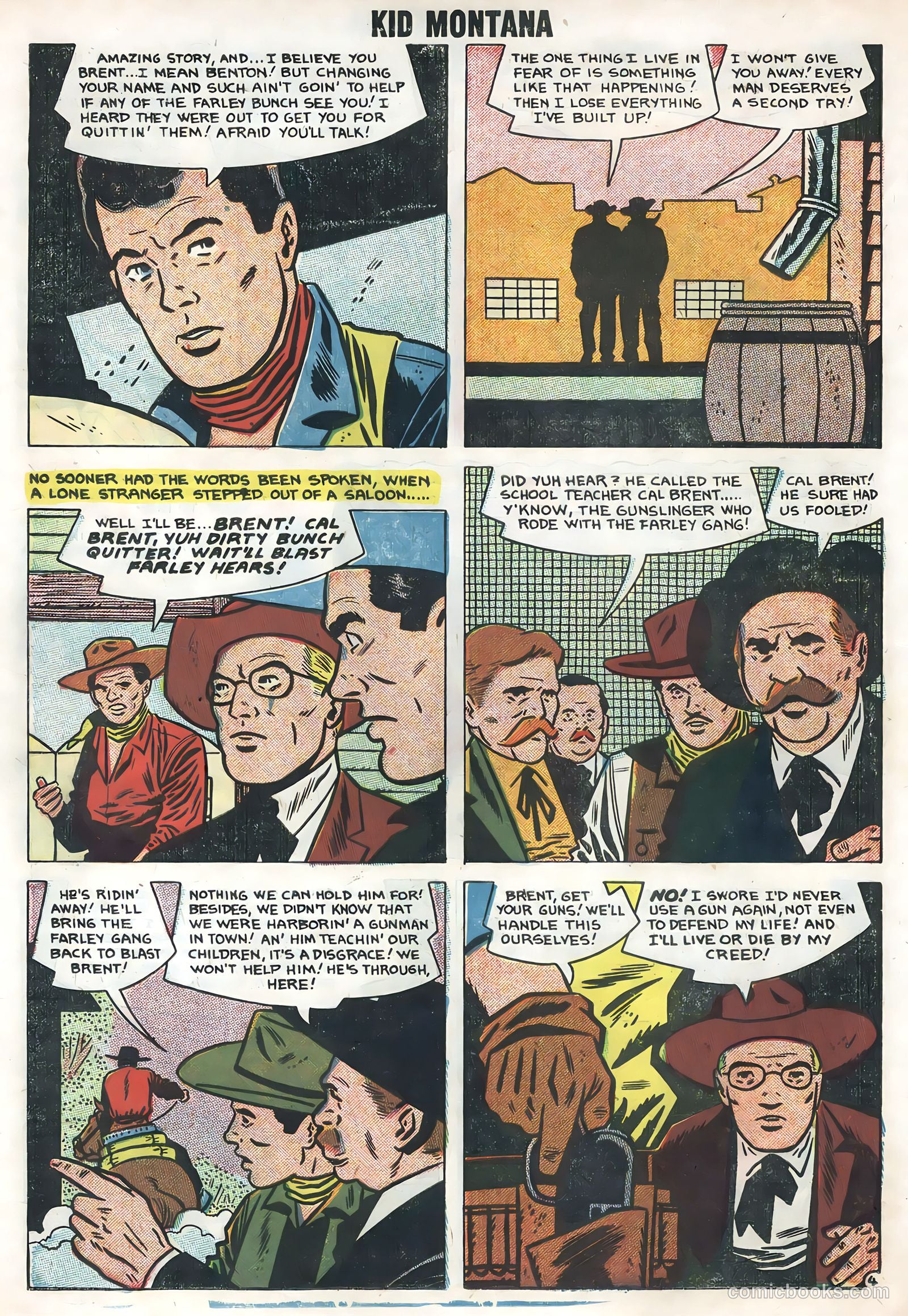 Kid Montana #13 (1958) — page 14 of 36