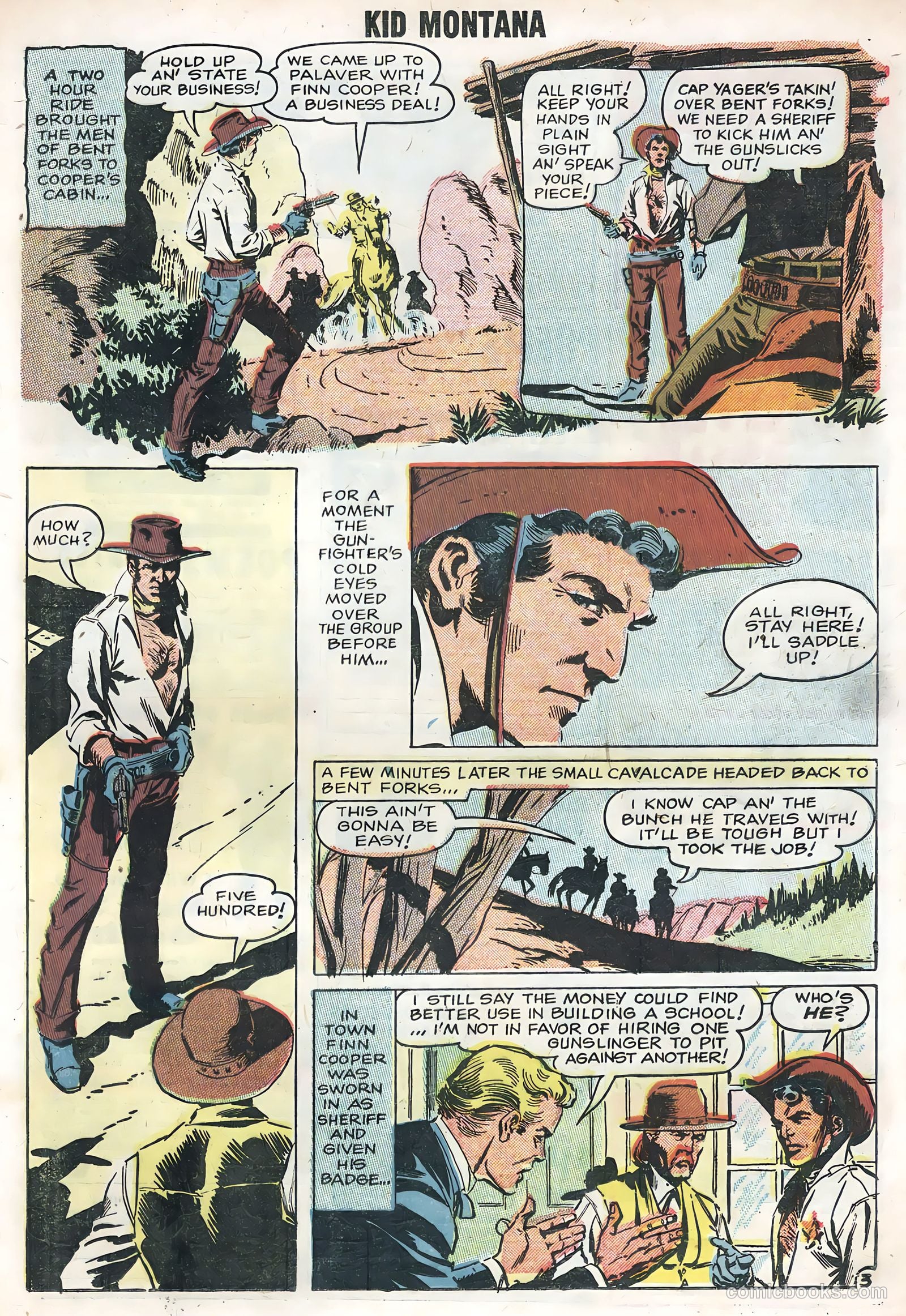 Kid Montana #13 (1958) — page 21 of 36