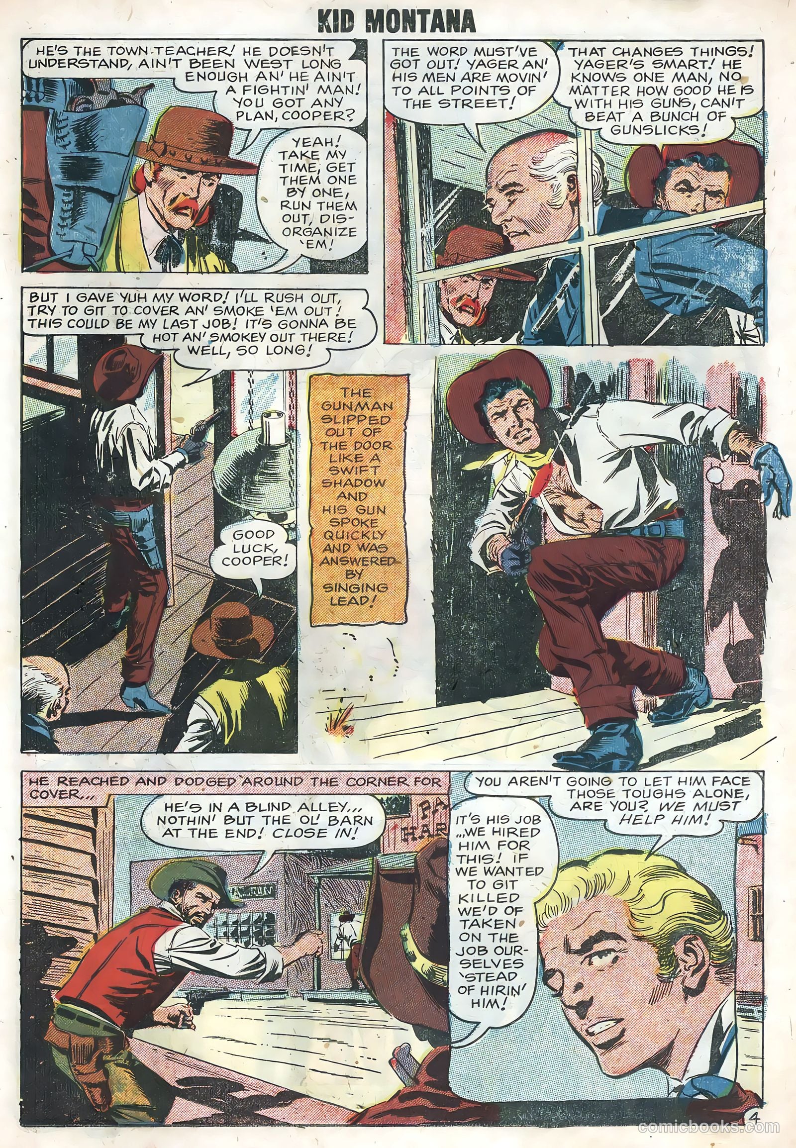 Kid Montana #13 (1958) — page 23 of 36