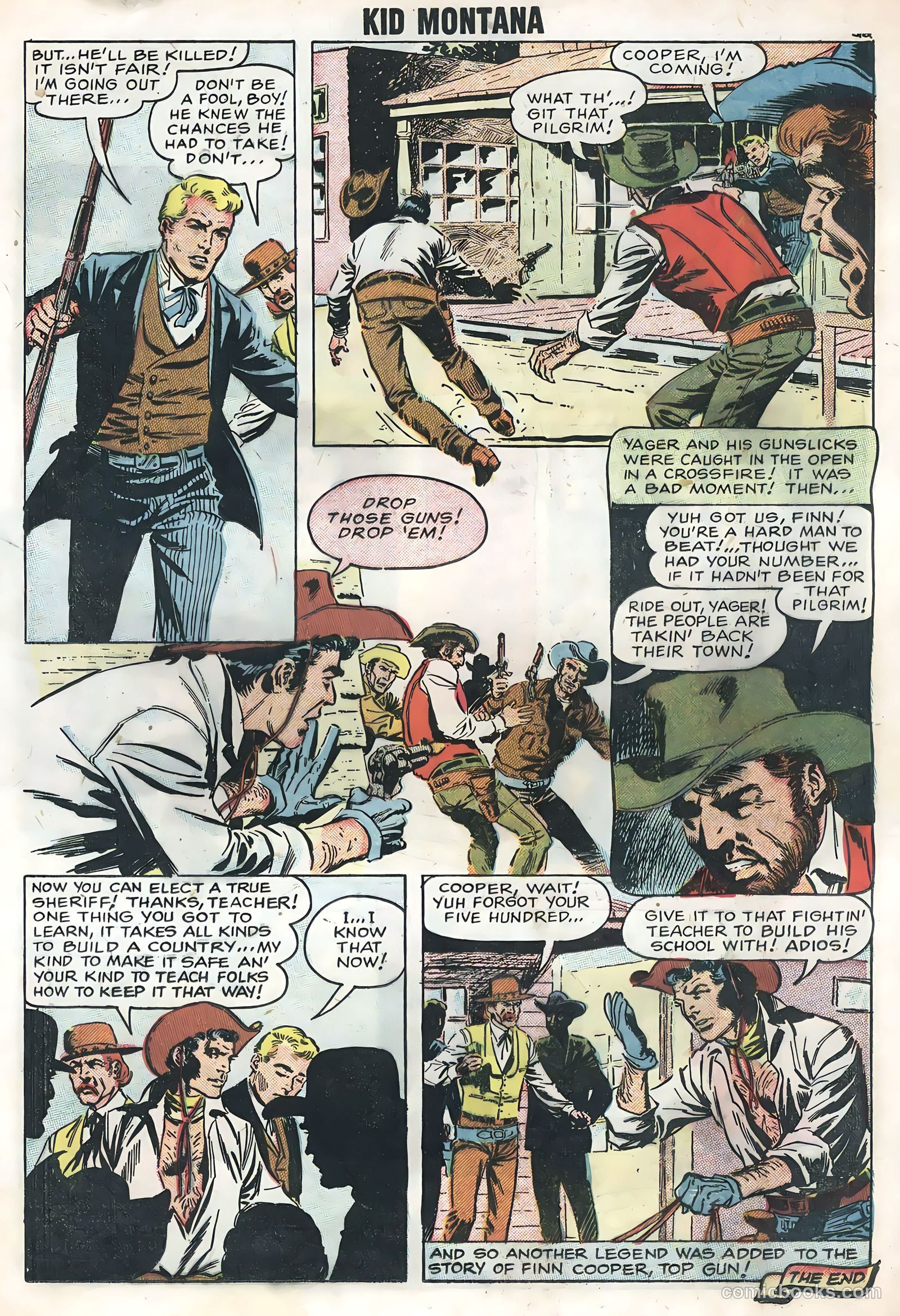 Kid Montana #13 (1958) — page 24 of 36