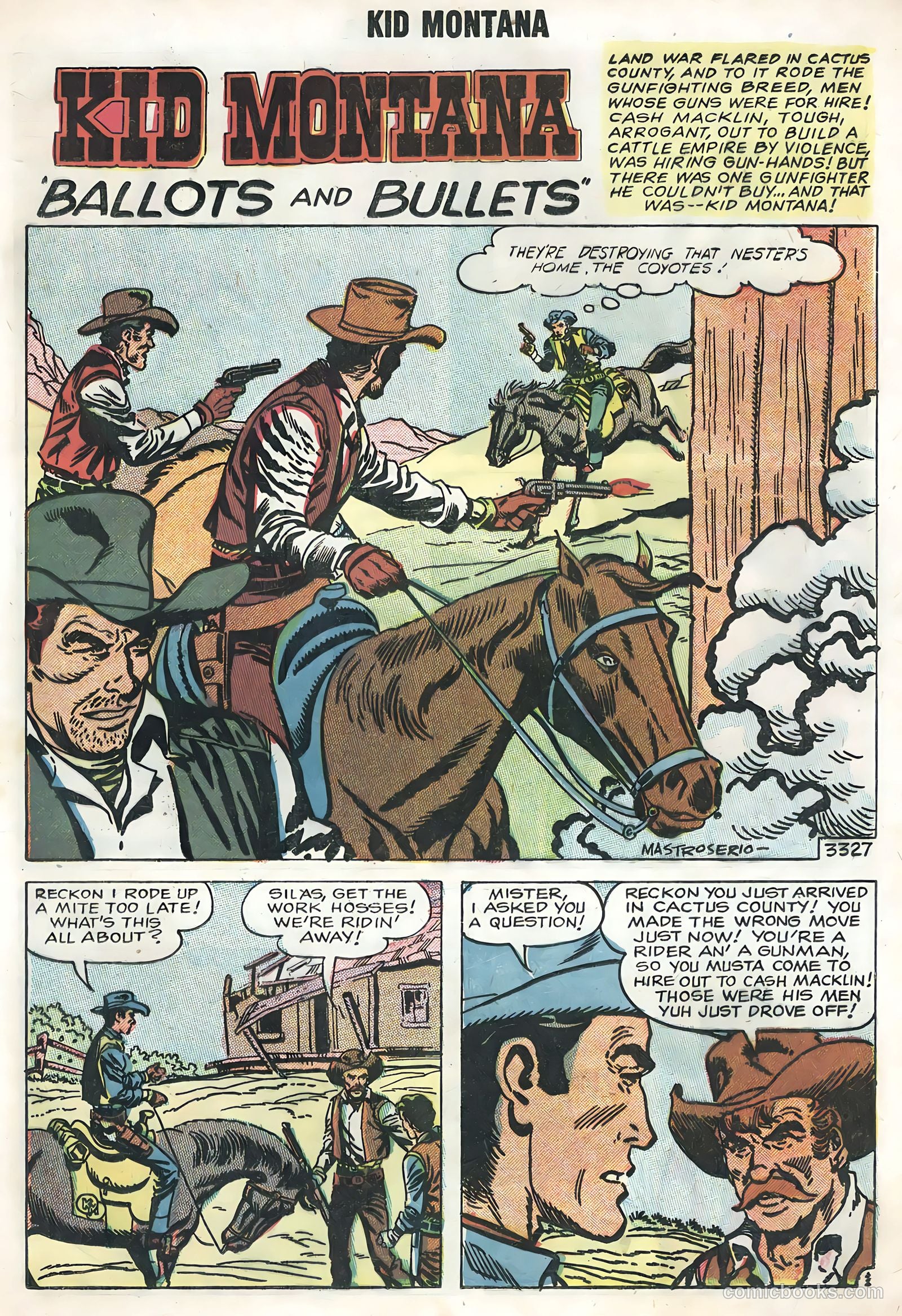 Kid Montana #13 (1958) — page 25 of 36