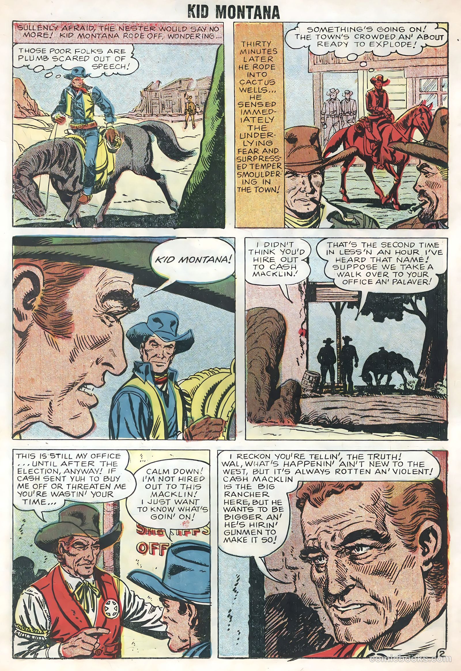 Kid Montana #13 (1958) — page 26 of 36