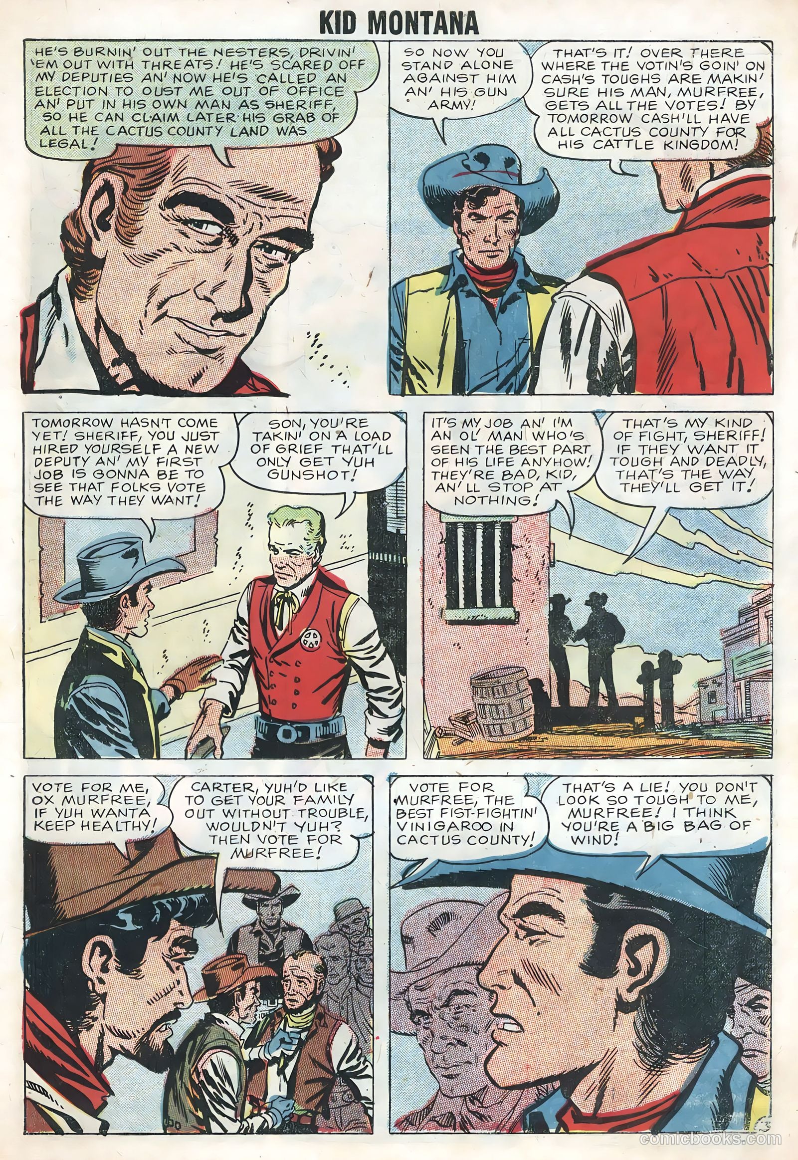 Kid Montana #13 (1958) — page 27 of 36