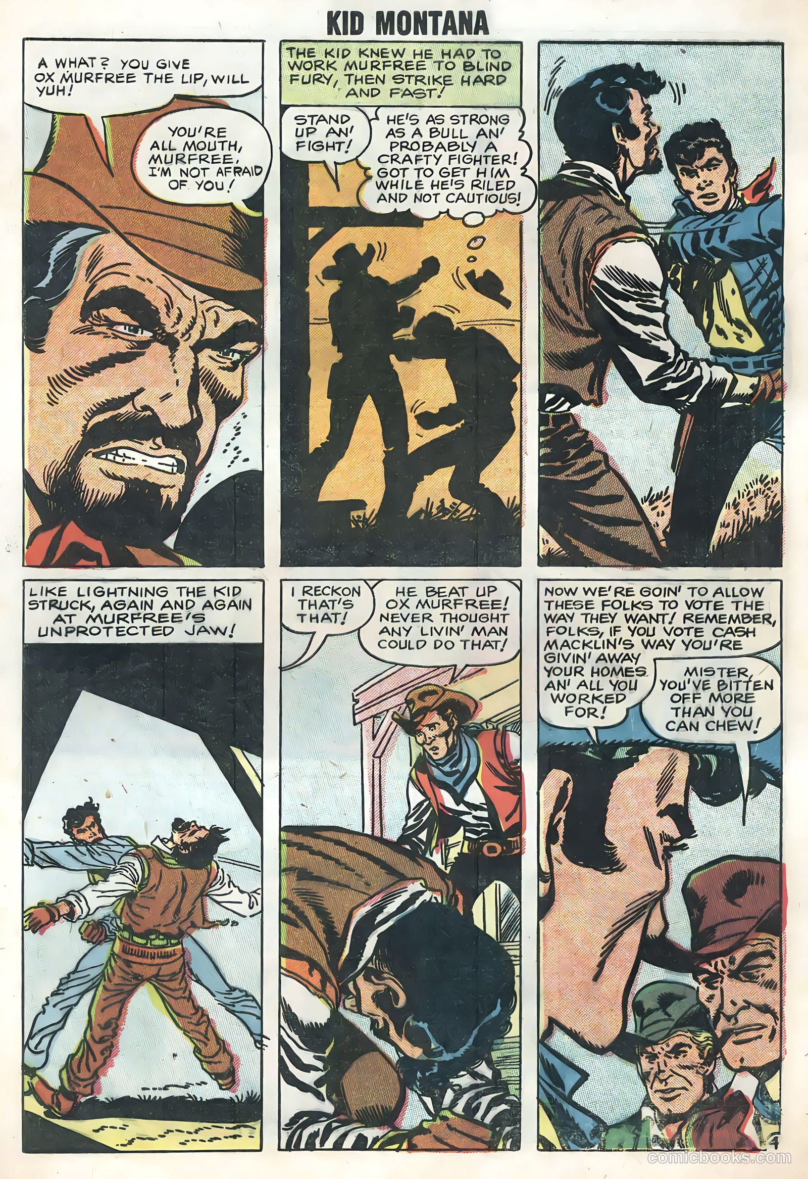 Kid Montana #13 (1958) — page 28 of 36