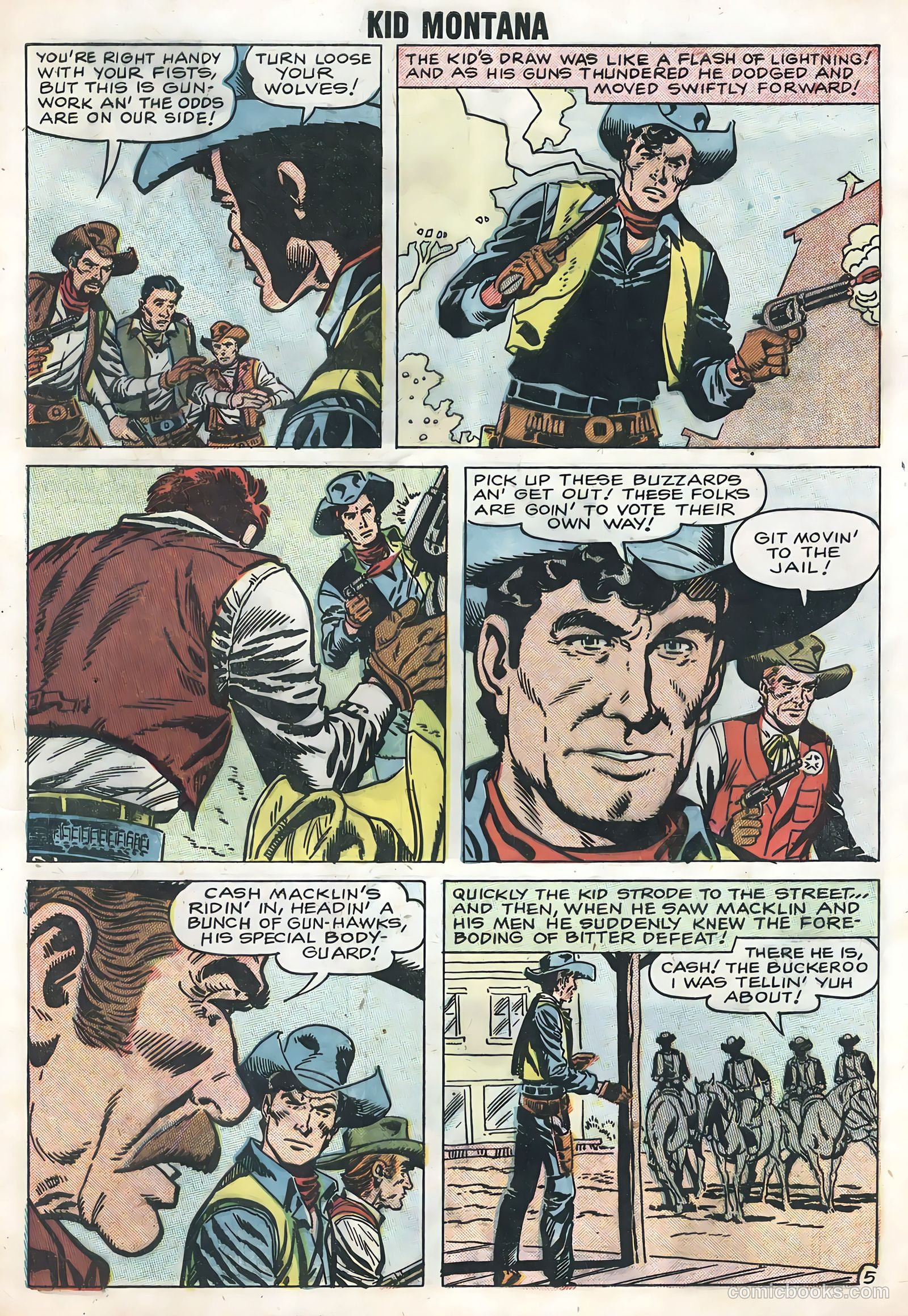 Kid Montana #13 (1958) — page 29 of 36