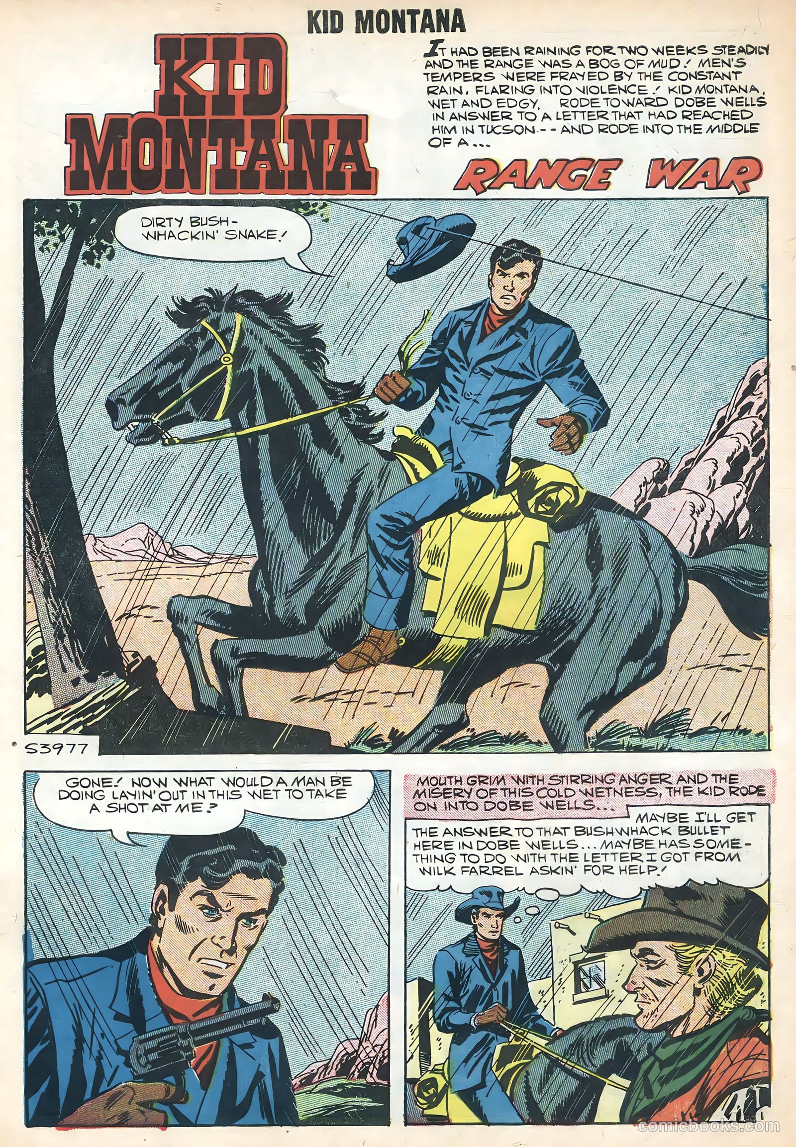 Kid Montana #14 (1958) — page 3 of 36