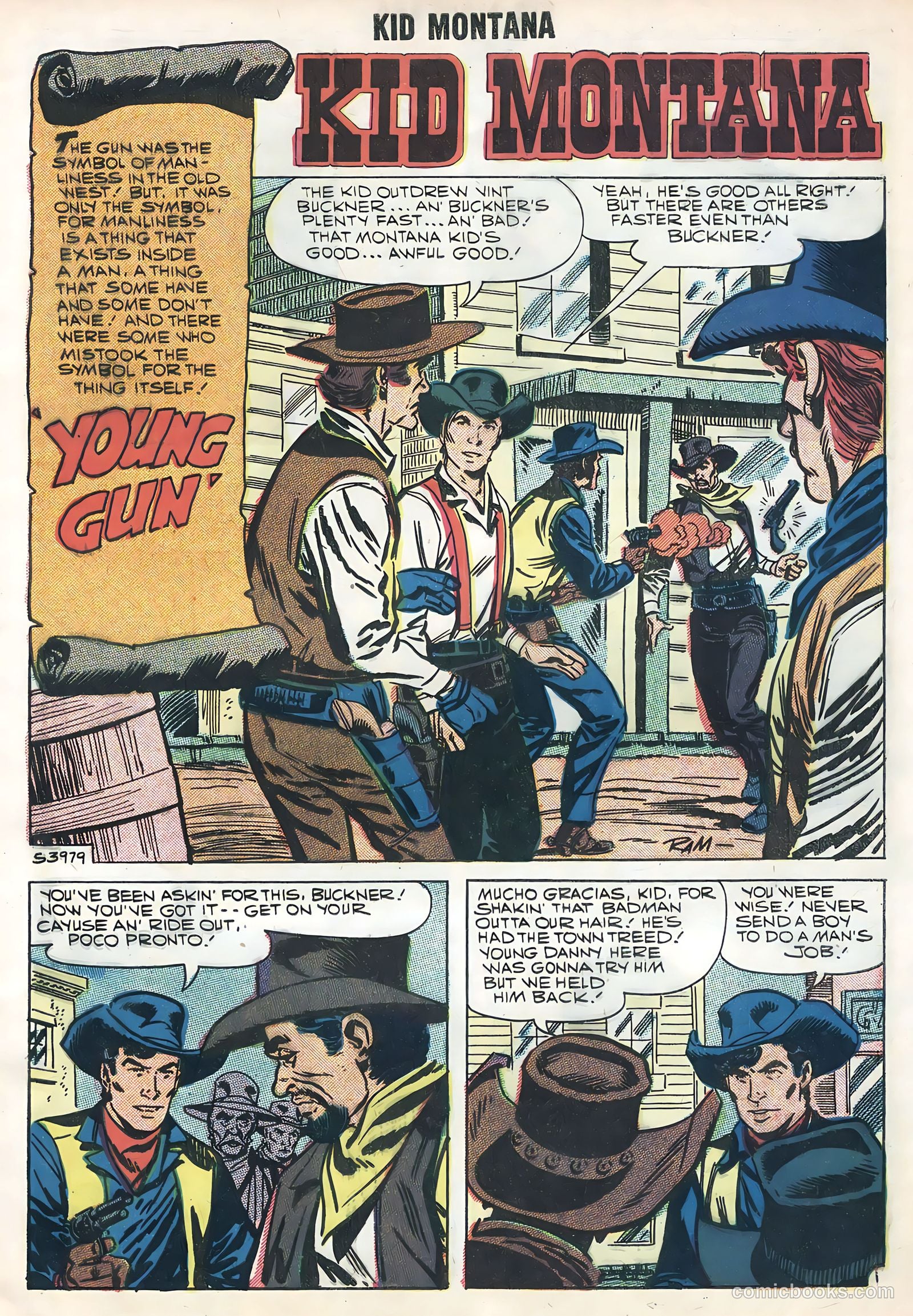 Kid Montana #14 (1958) — page 9 of 36