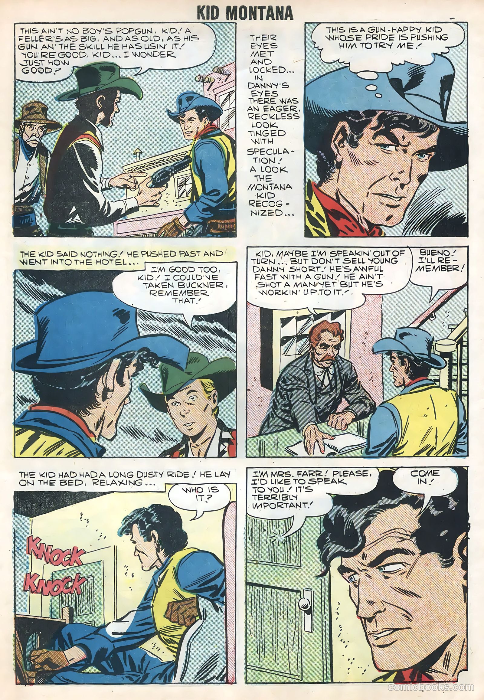 Kid Montana #14 (1958) — page 10 of 36