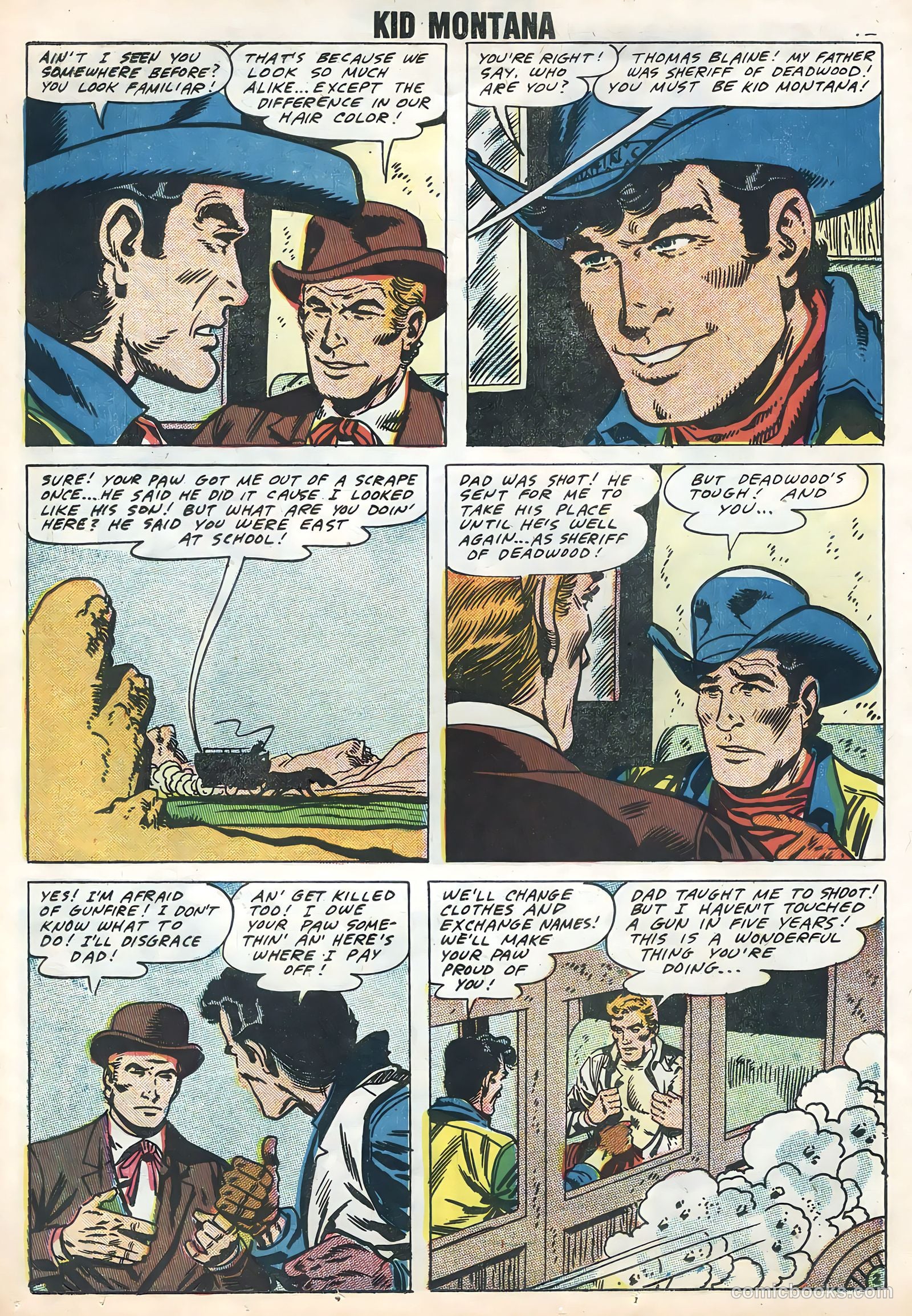 Kid Montana #14 (1958) — page 14 of 36