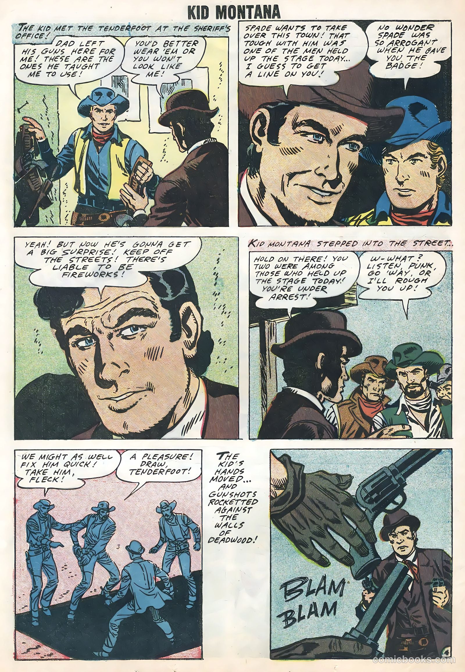 Kid Montana #14 (1958) — page 17 of 36