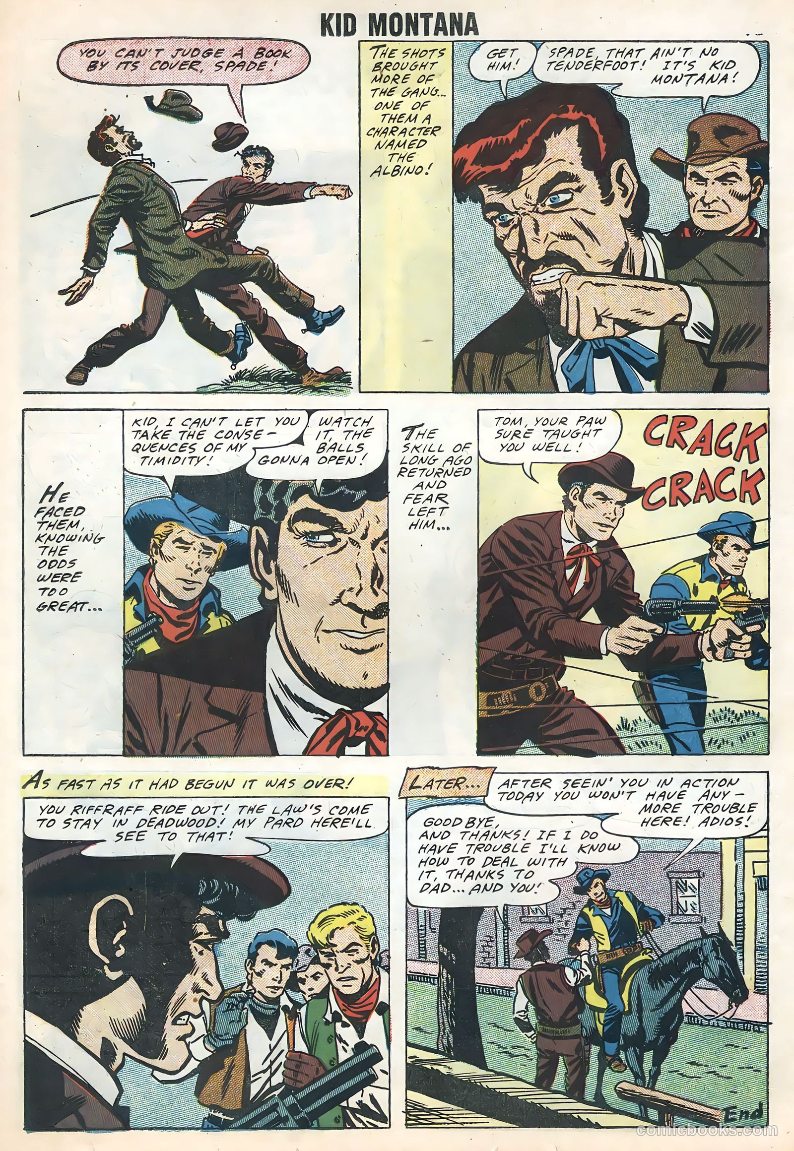 Kid Montana #14 (1958) — page 18 of 36