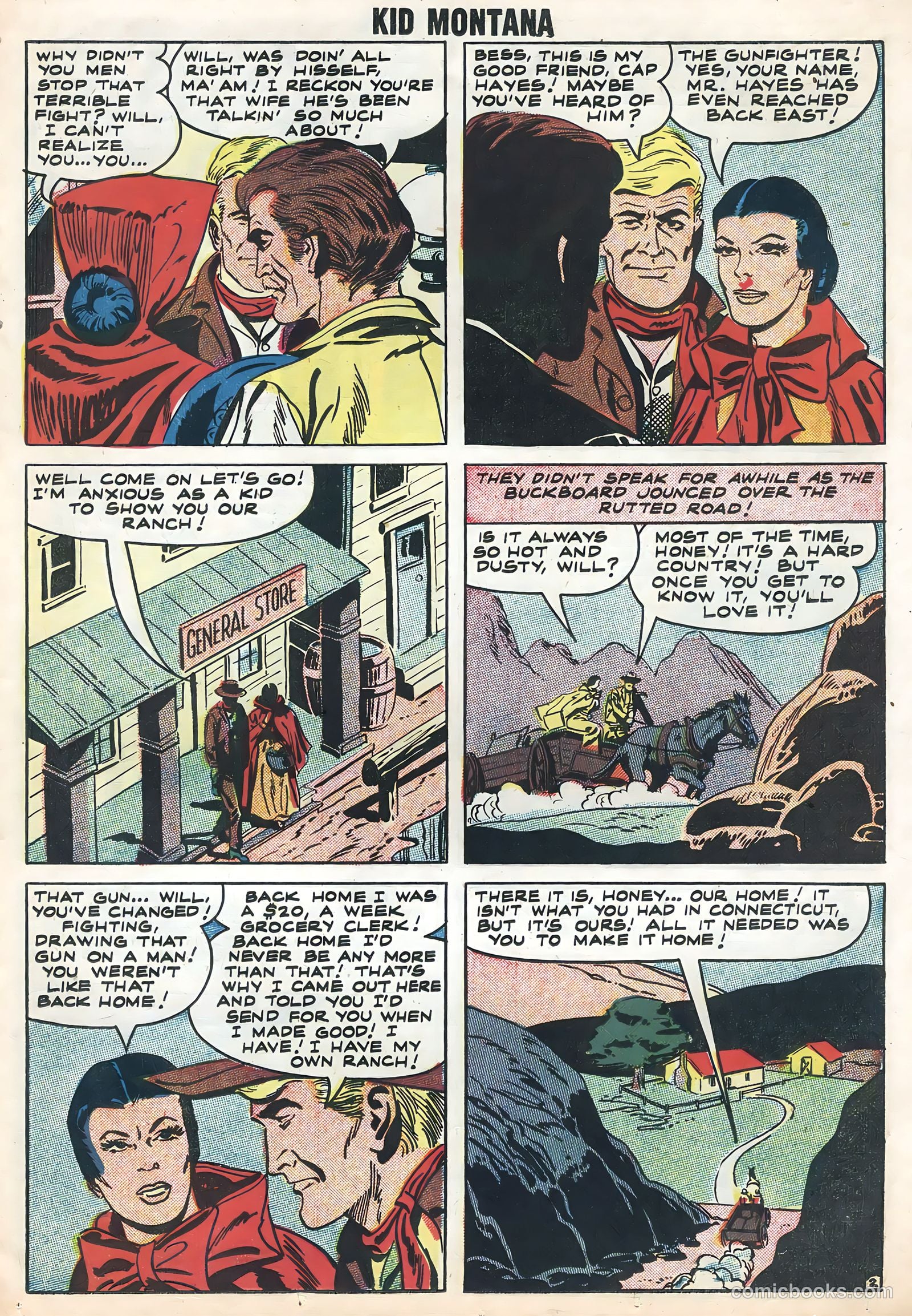 Kid Montana #14 (1958) — page 23 of 36