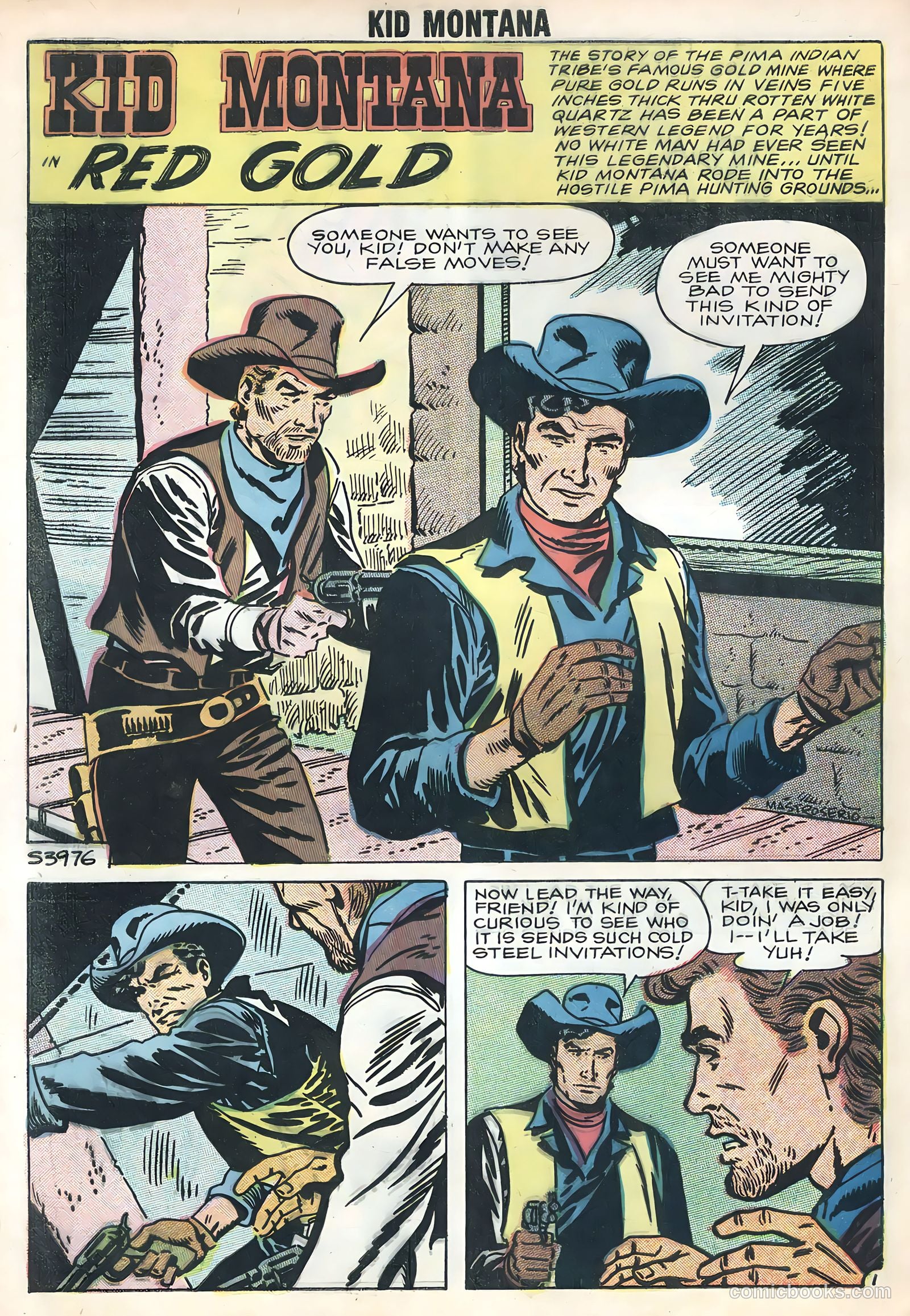 Kid Montana #14 (1958) — page 28 of 36