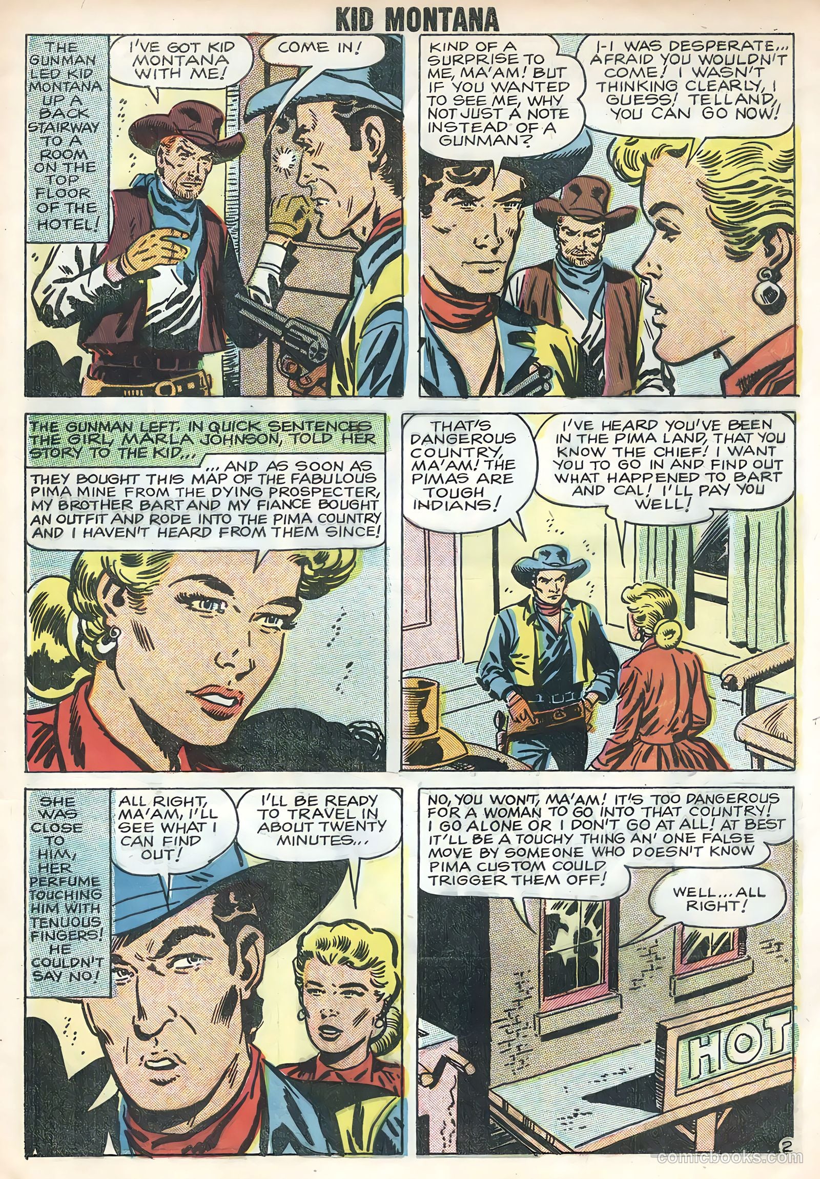 Kid Montana #14 (1958) — page 29 of 36