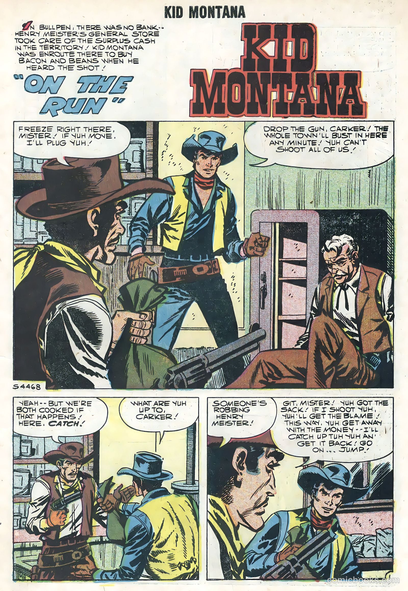 Kid Montana #15 (1958) — page 3 of 36