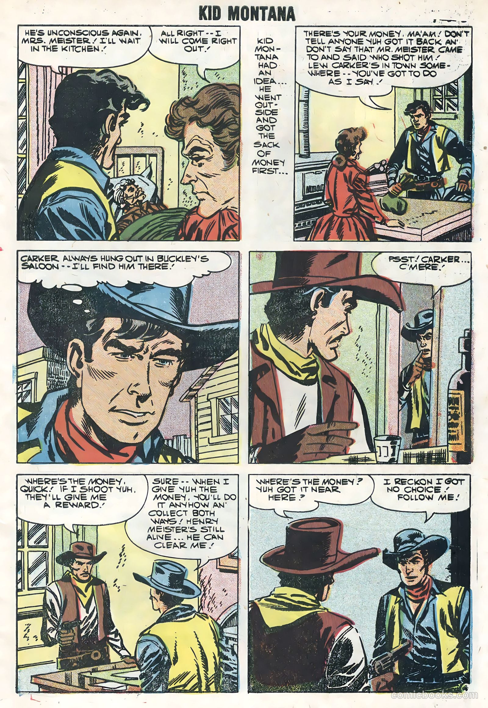 Kid Montana #15 (1958) — page 7 of 36