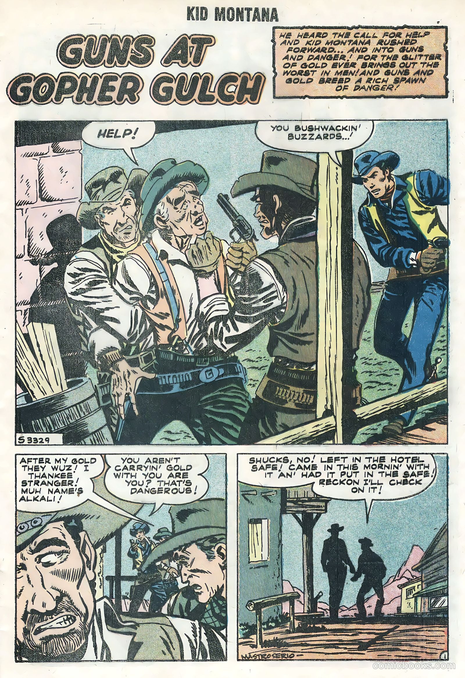 Kid Montana #15 (1958) — page 9 of 36