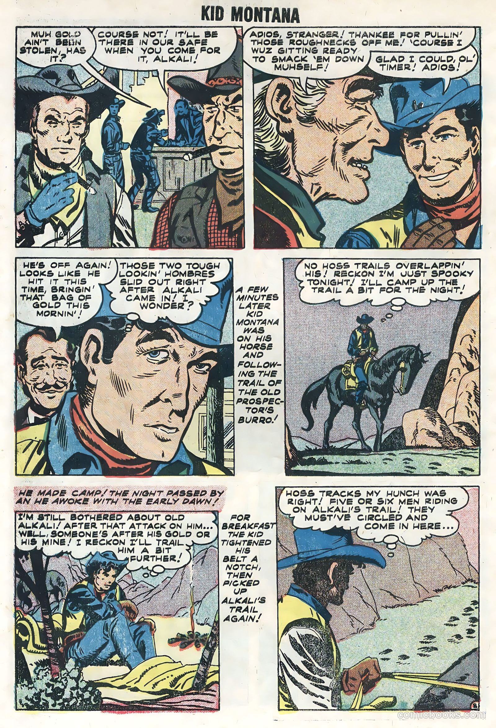Kid Montana #15 (1958) — page 10 of 36