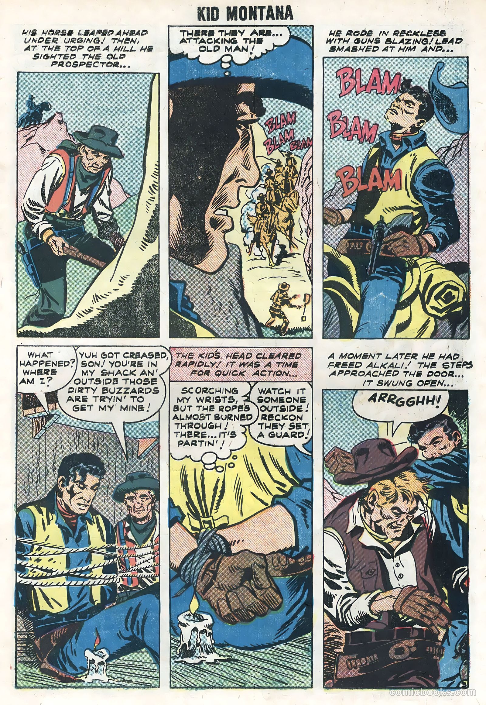 Kid Montana #15 (1958) — page 11 of 36