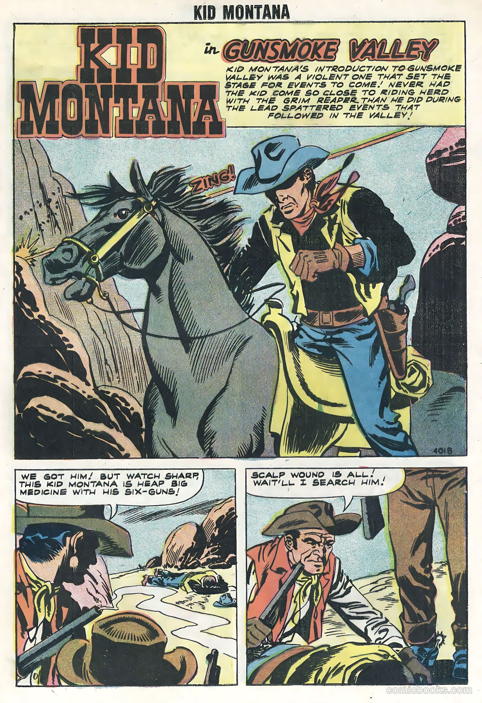 Kid Montana #15 (1958) — page 13 of 36