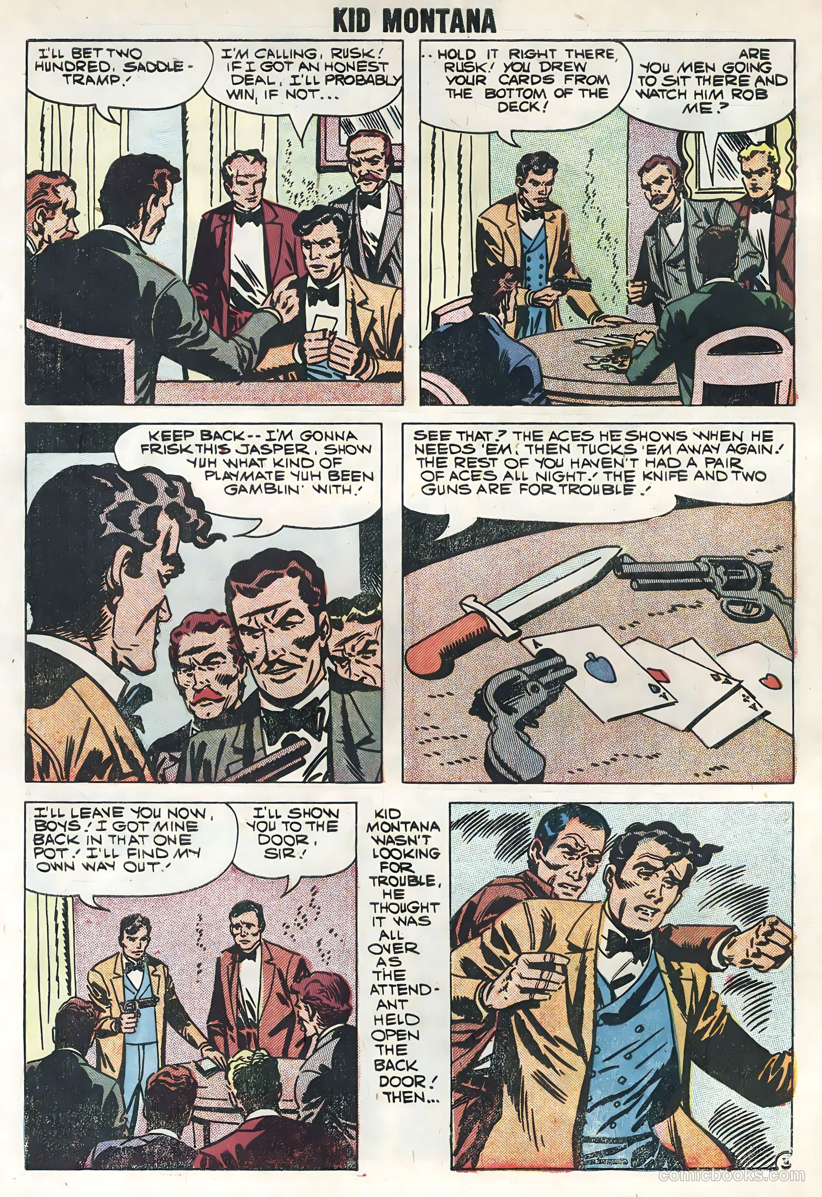 Kid Montana #15 (1958) — page 30 of 36