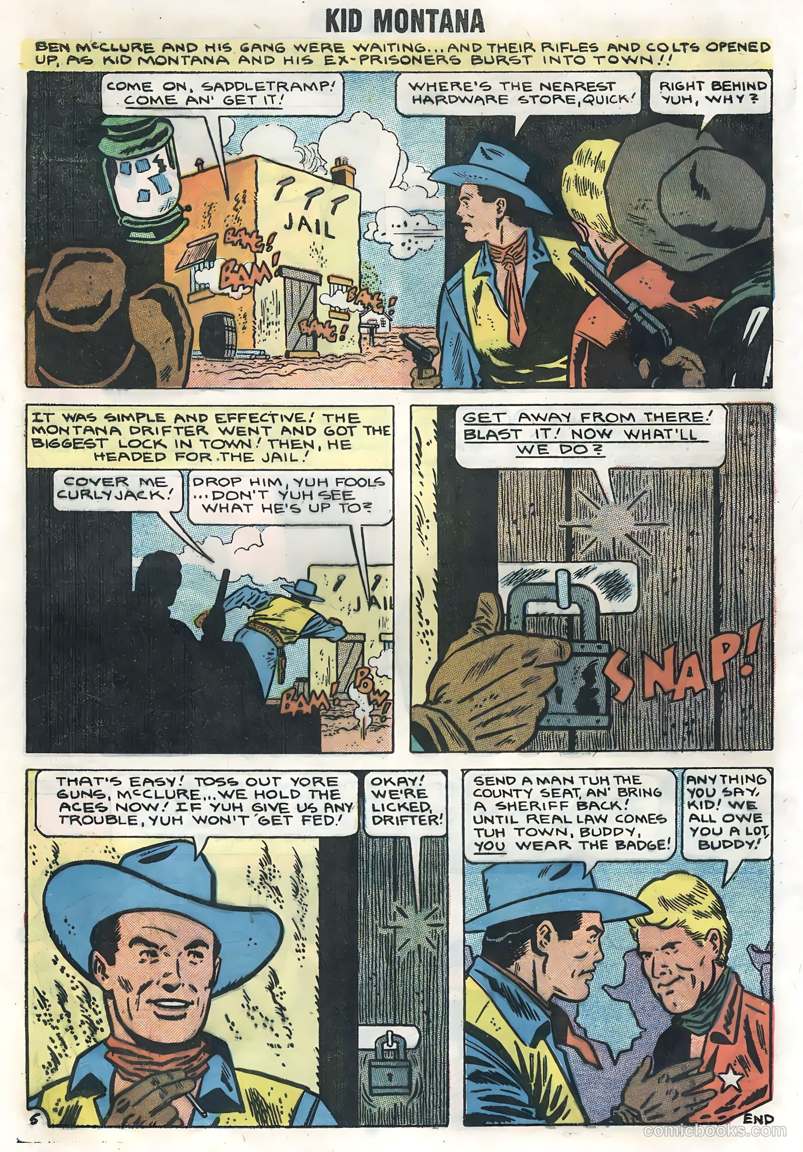 Kid Montana #16 (1959) — page 8 of 35