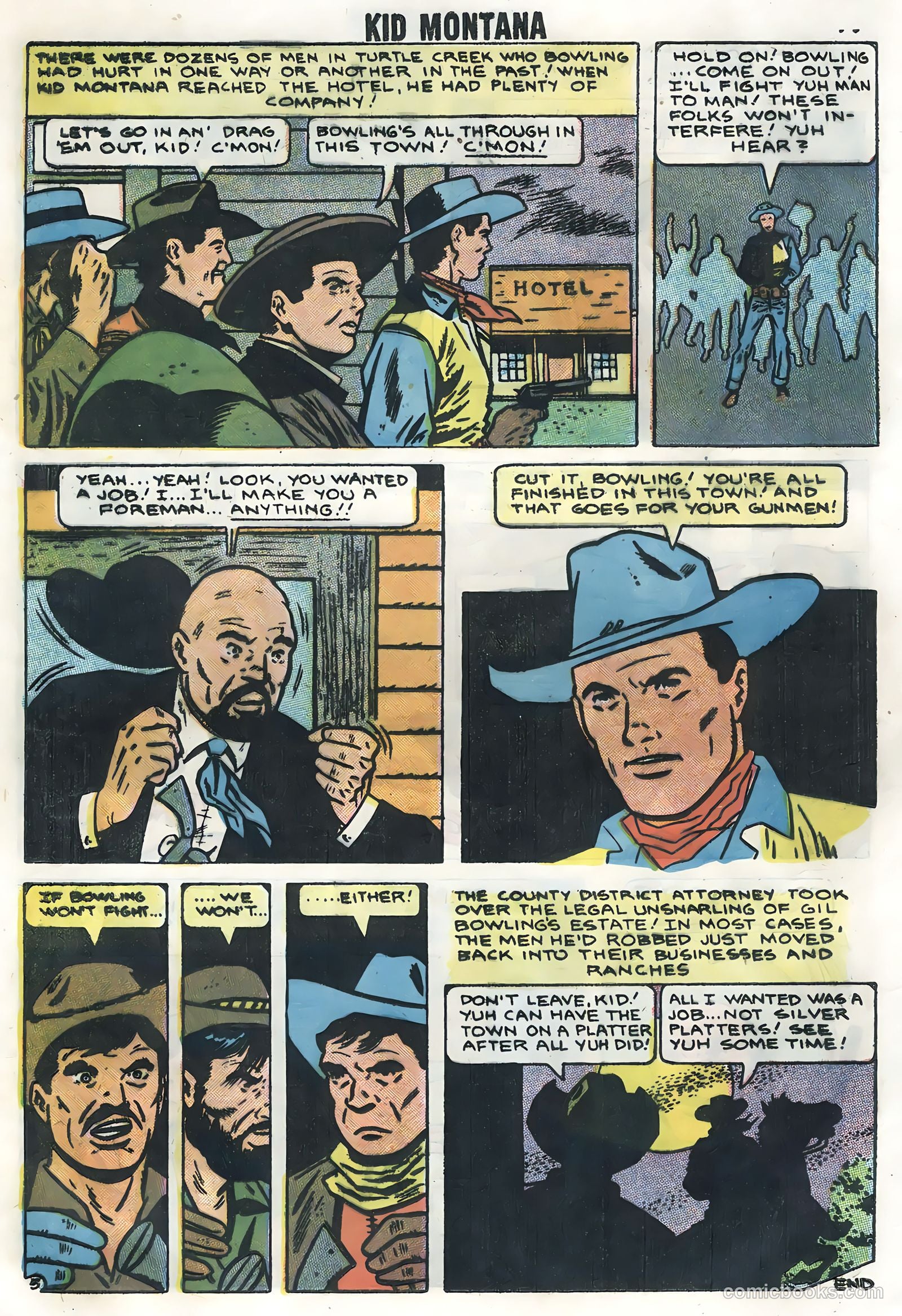Kid Montana #16 (1959) — page 19 of 35