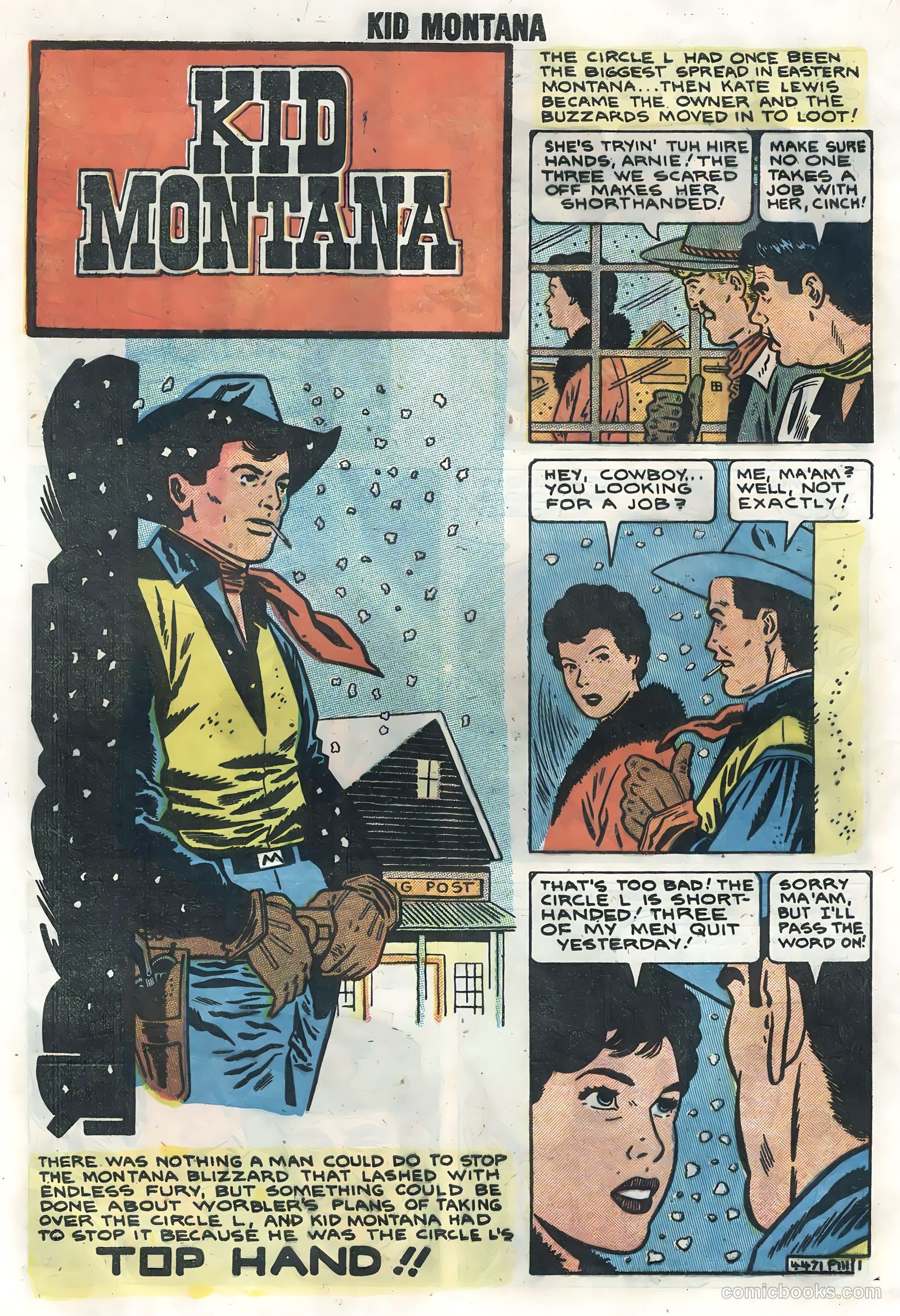 Kid Montana #16 (1959) — page 27 of 35