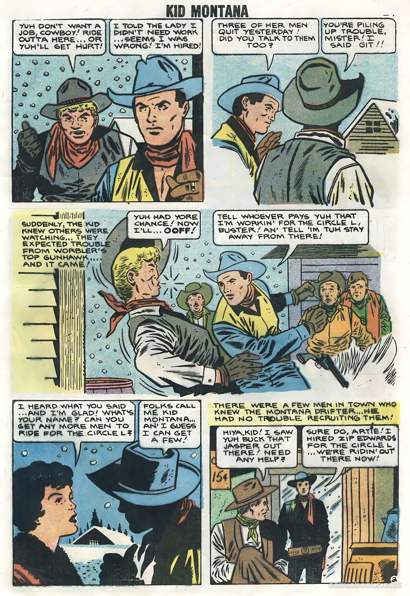 Kid Montana #16 (1959) — page 28 of 35