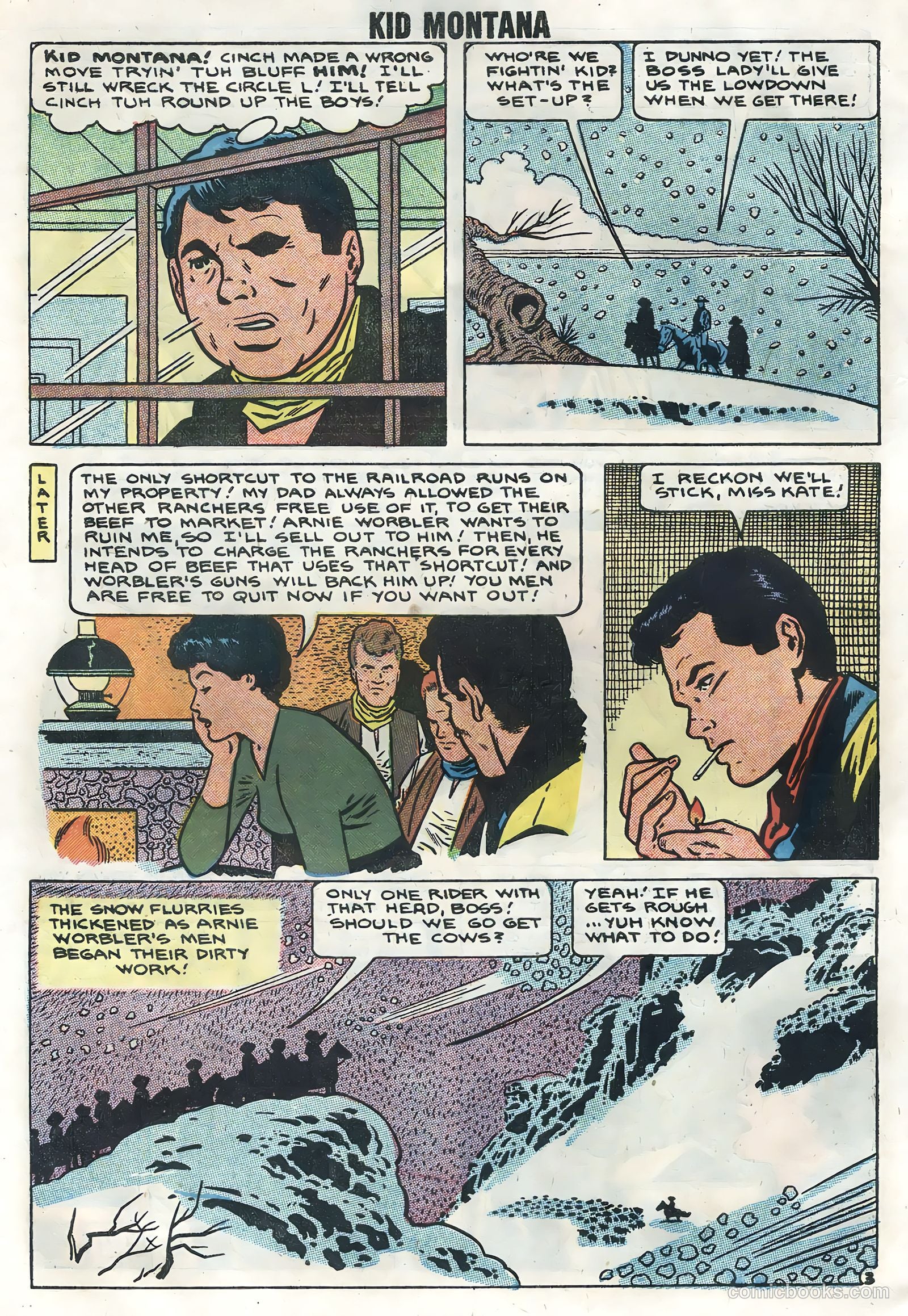 Kid Montana #16 (1959) — page 29 of 35