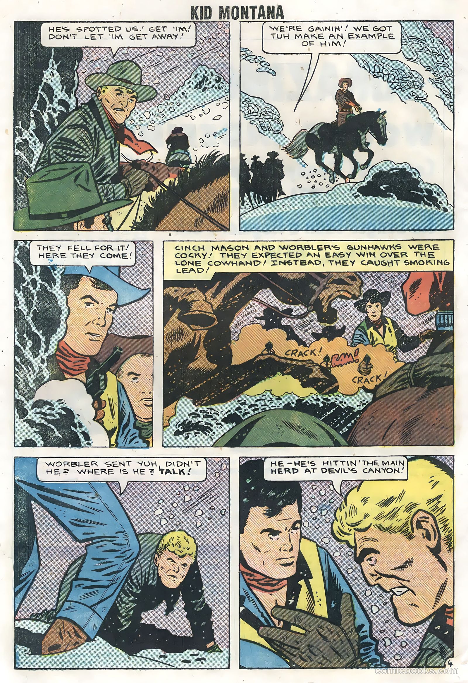 Kid Montana #16 (1959) — page 31 of 35