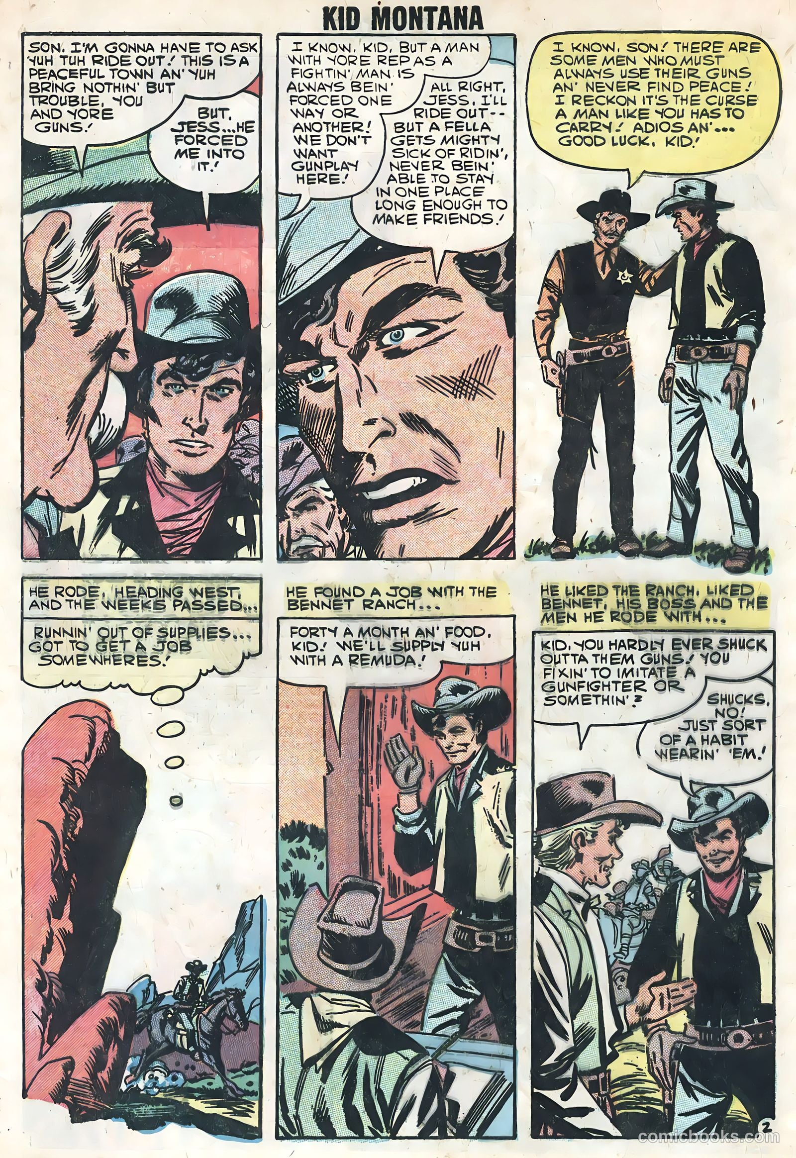 Kid Montana #17 (1959) — page 4 of 36