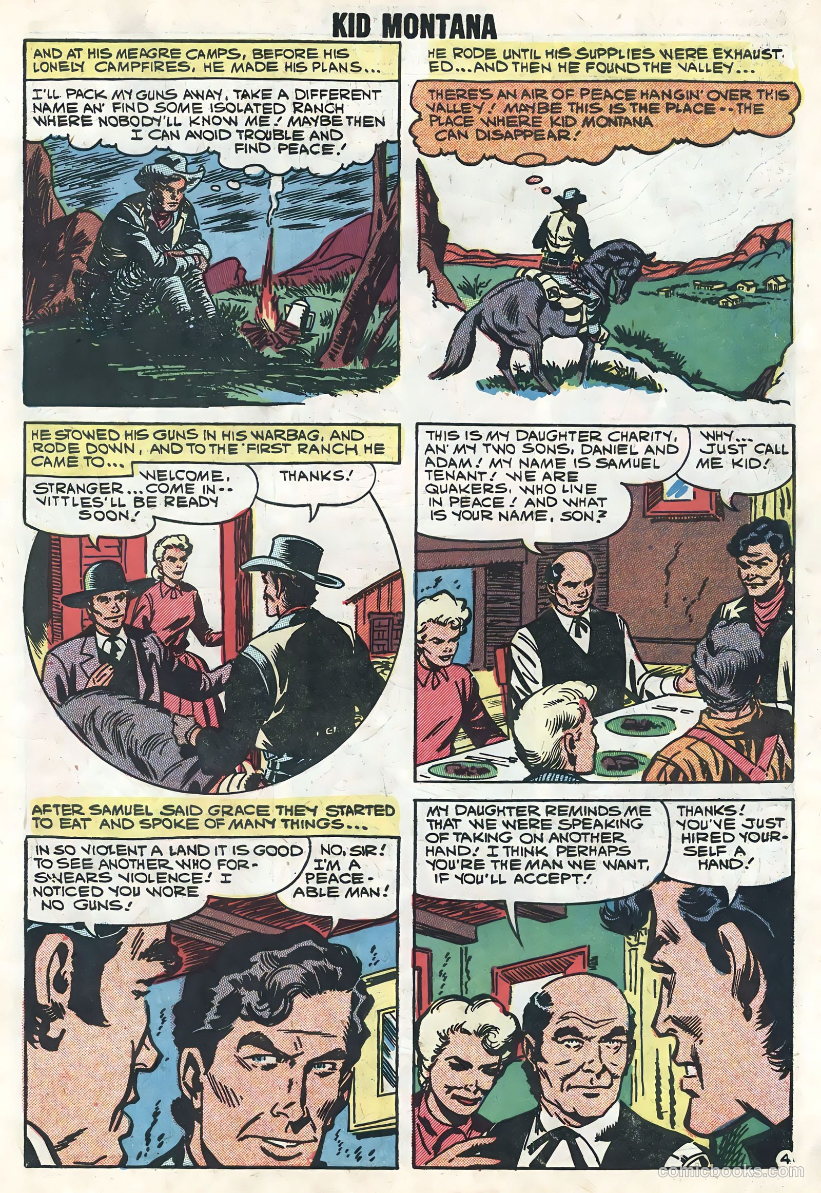 Kid Montana #17 (1959) — page 7 of 36