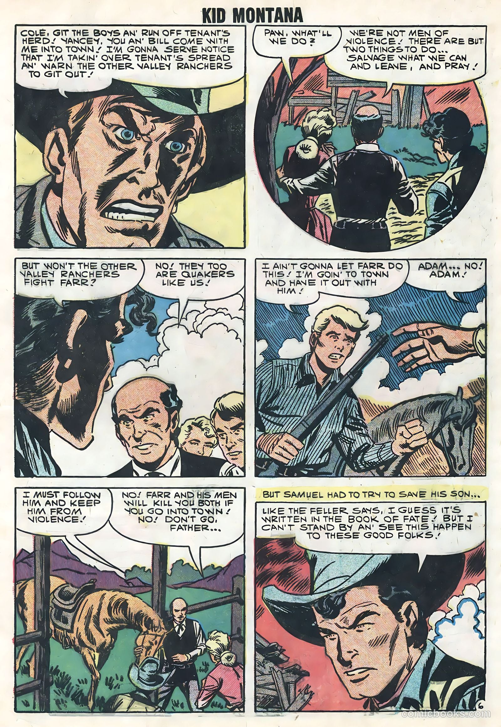 Kid Montana #17 (1959) — page 9 of 36