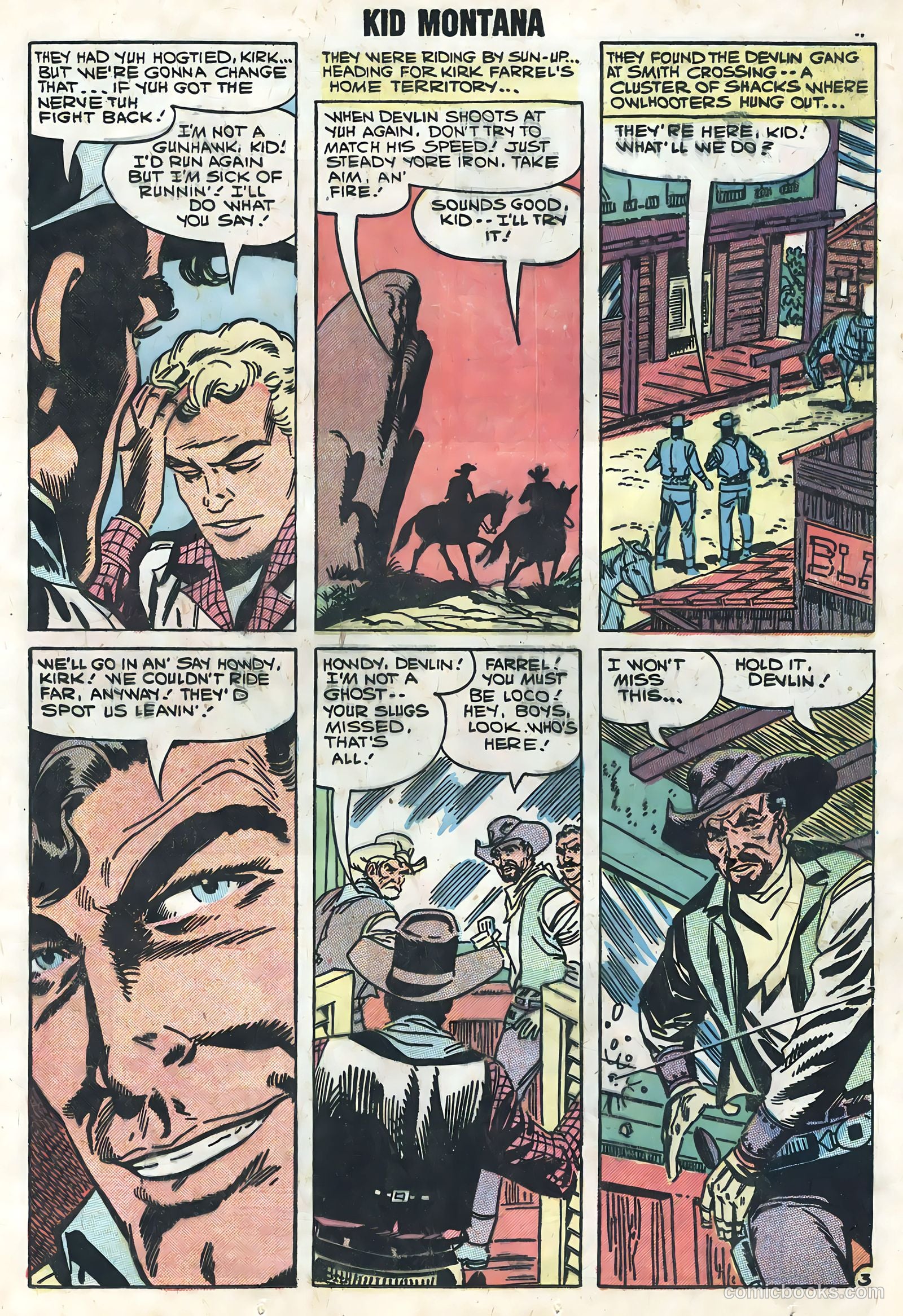 Kid Montana #17 (1959) — page 13 of 36