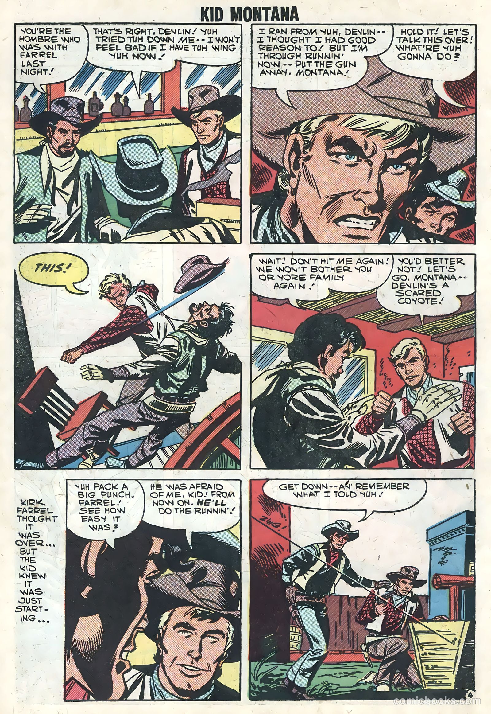 Kid Montana #17 (1959) — page 14 of 36